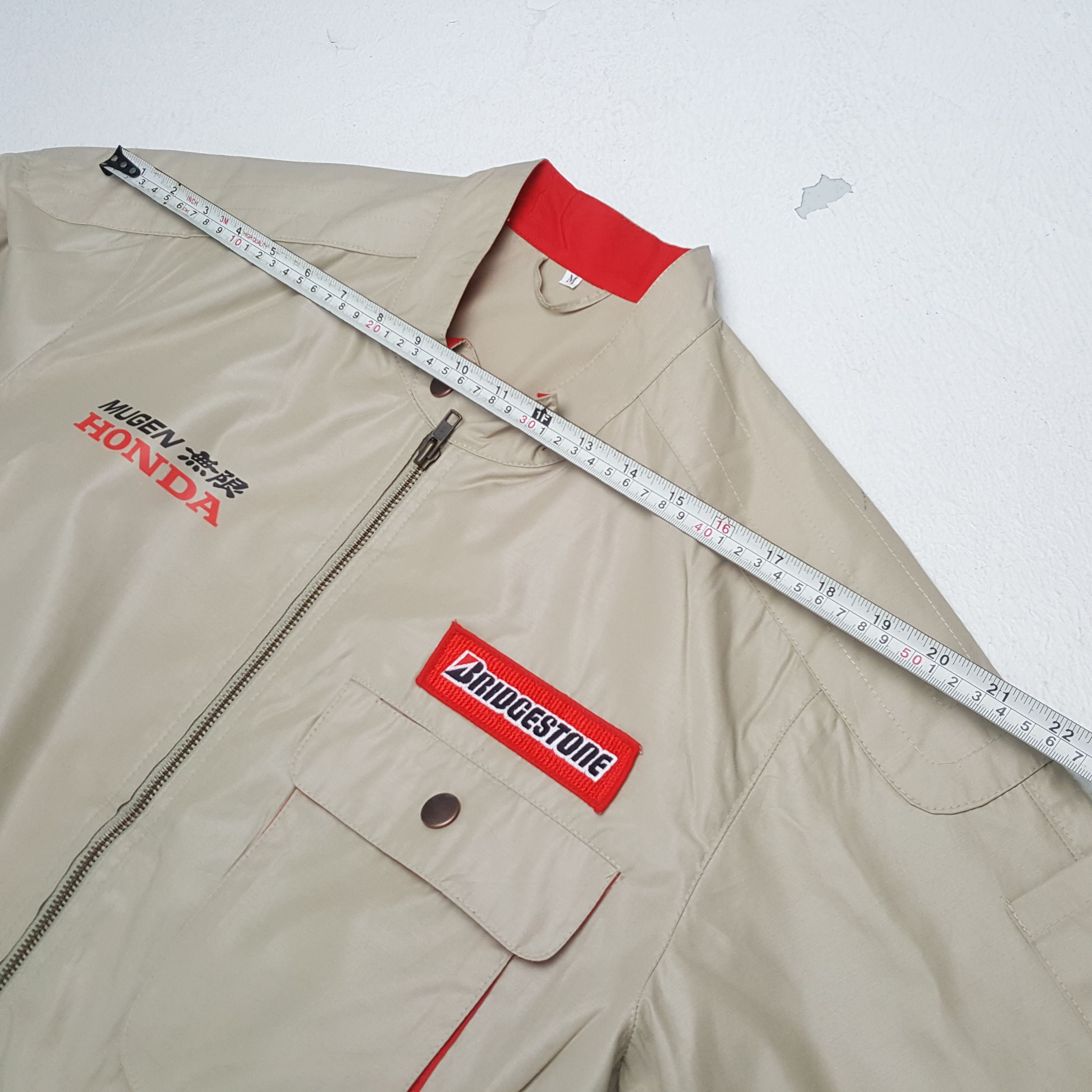 Honda × Vintage Vintage BRIDGESTONE MUGEN HONDA Japanese Racing Jacket Size US M / EU 48-50 / 2 - 5 Thumbnail