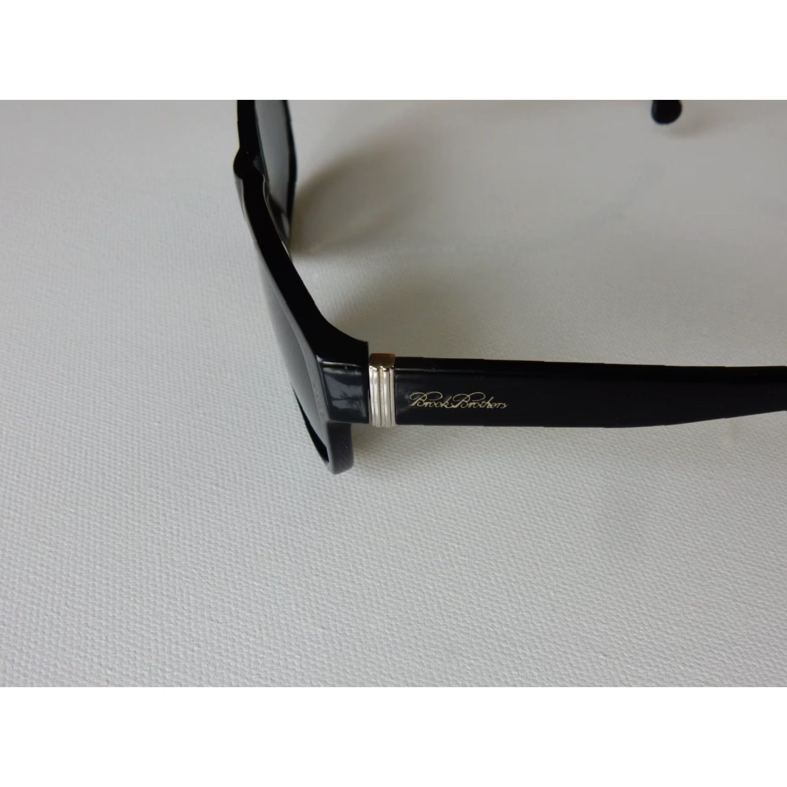 Brooks Brothers VINTAGE Brooks Brothers Men Sunglasses Frames Only Black Prescription Small Scratches Size ONE SIZE - 4 Thumbnail
