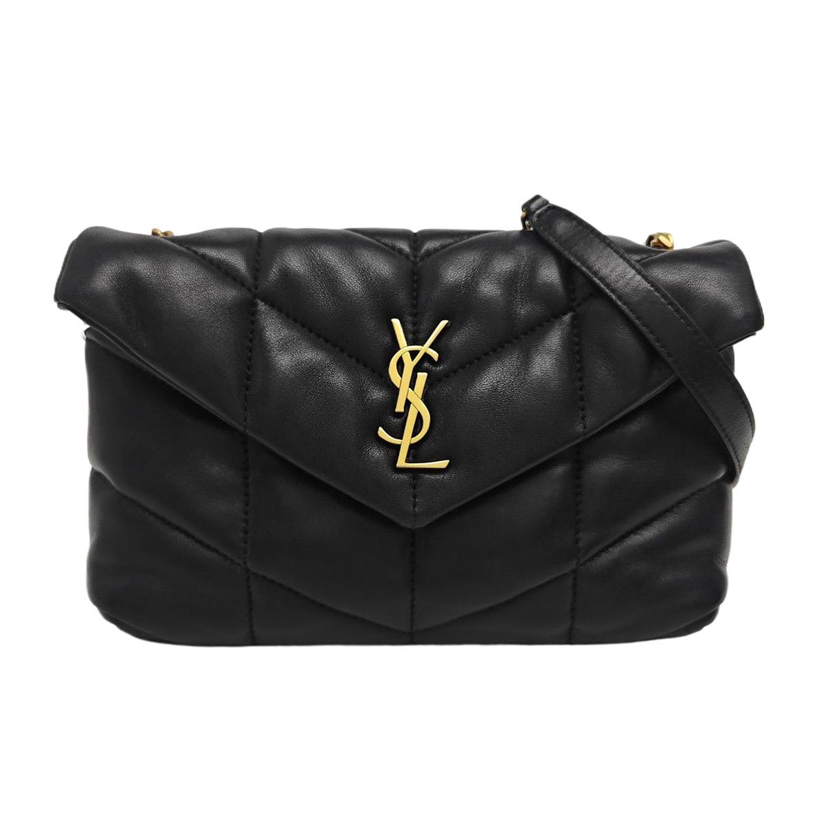 Saint Laurent Paris Saint Laurent Puffer Quilted Leather Shoulder Bag Size ONE SIZE - 1 Thumbnail
