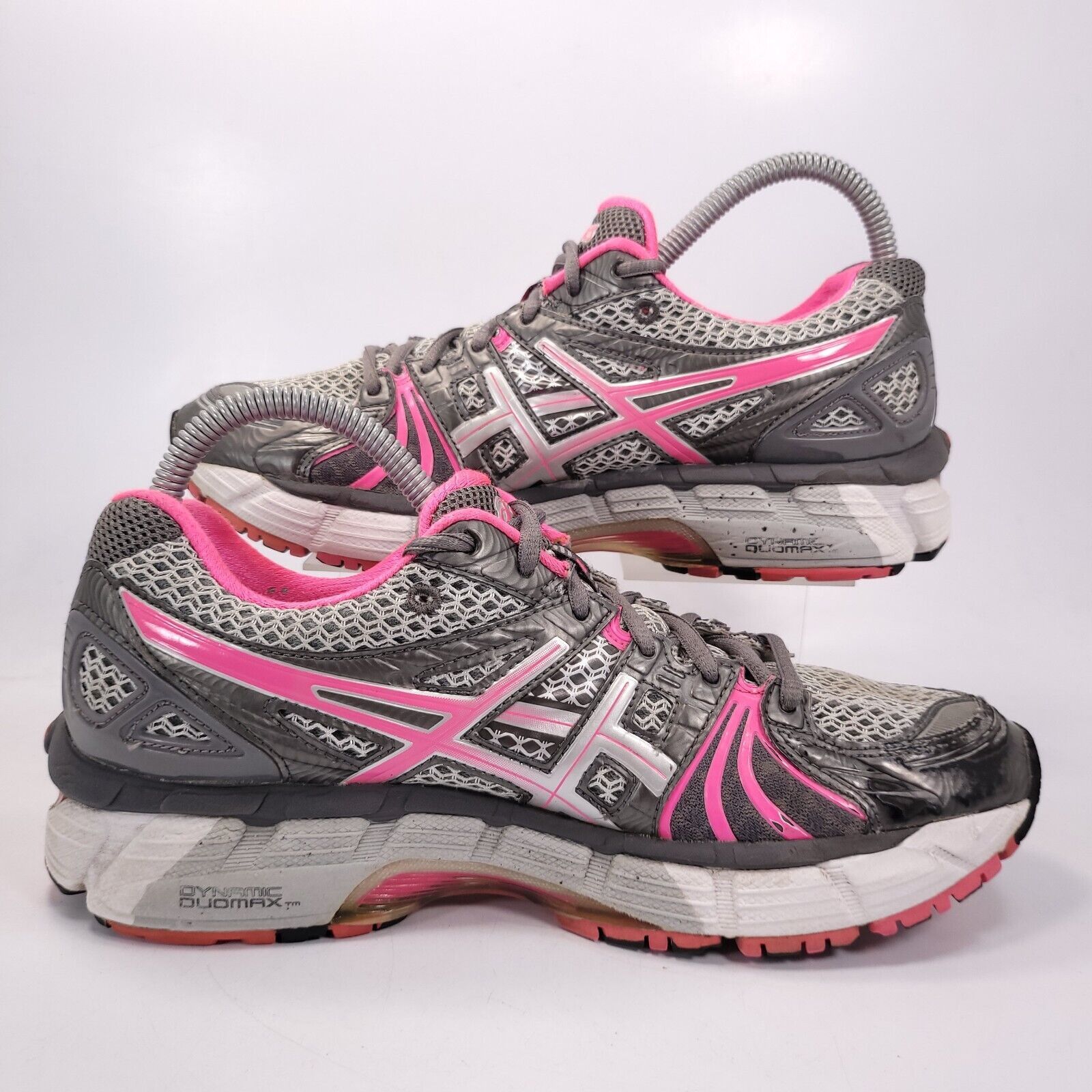 Asics Asics Gel-Kayano 18 Shoe Womens Size 8 T250N Gray Pink Size US 8 / IT 38 - 6 Thumbnail