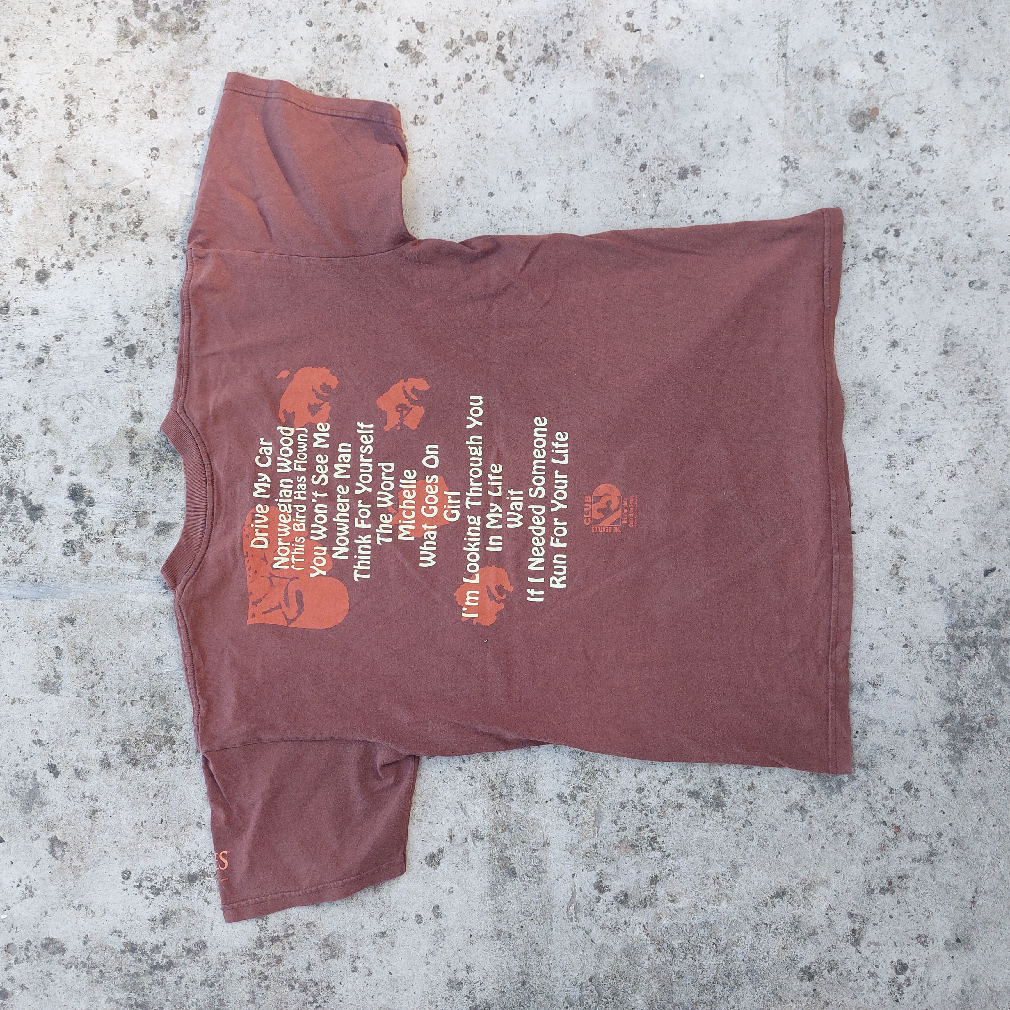 Band Tees × Vintage the beatles rubber souls 1998 vintage tshirt licensed tee Size US L / EU 52-54 / 3 - 7 Thumbnail