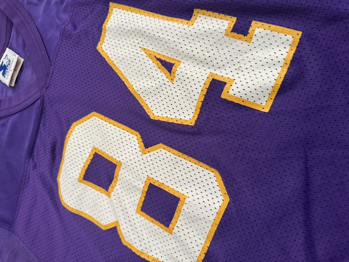 Starter YOUTH S Vintage Minnesota Vikings Randy Moss #84 Home Jersey Size US S / EU 44-46 / 1 - 3 Thumbnail