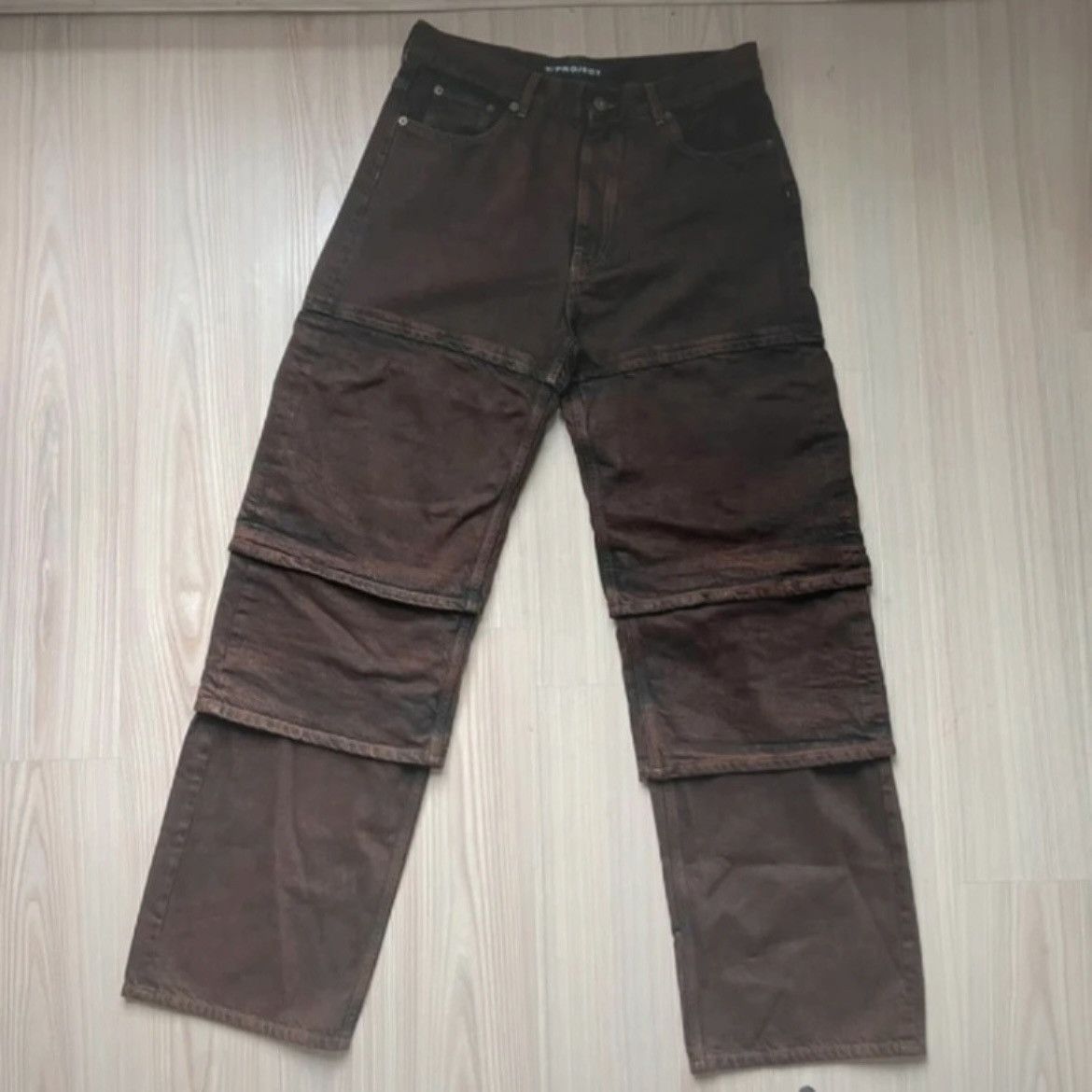 Y/Project Y-Project multicuff denim jeans Size US 33 - 1 Thumbnail