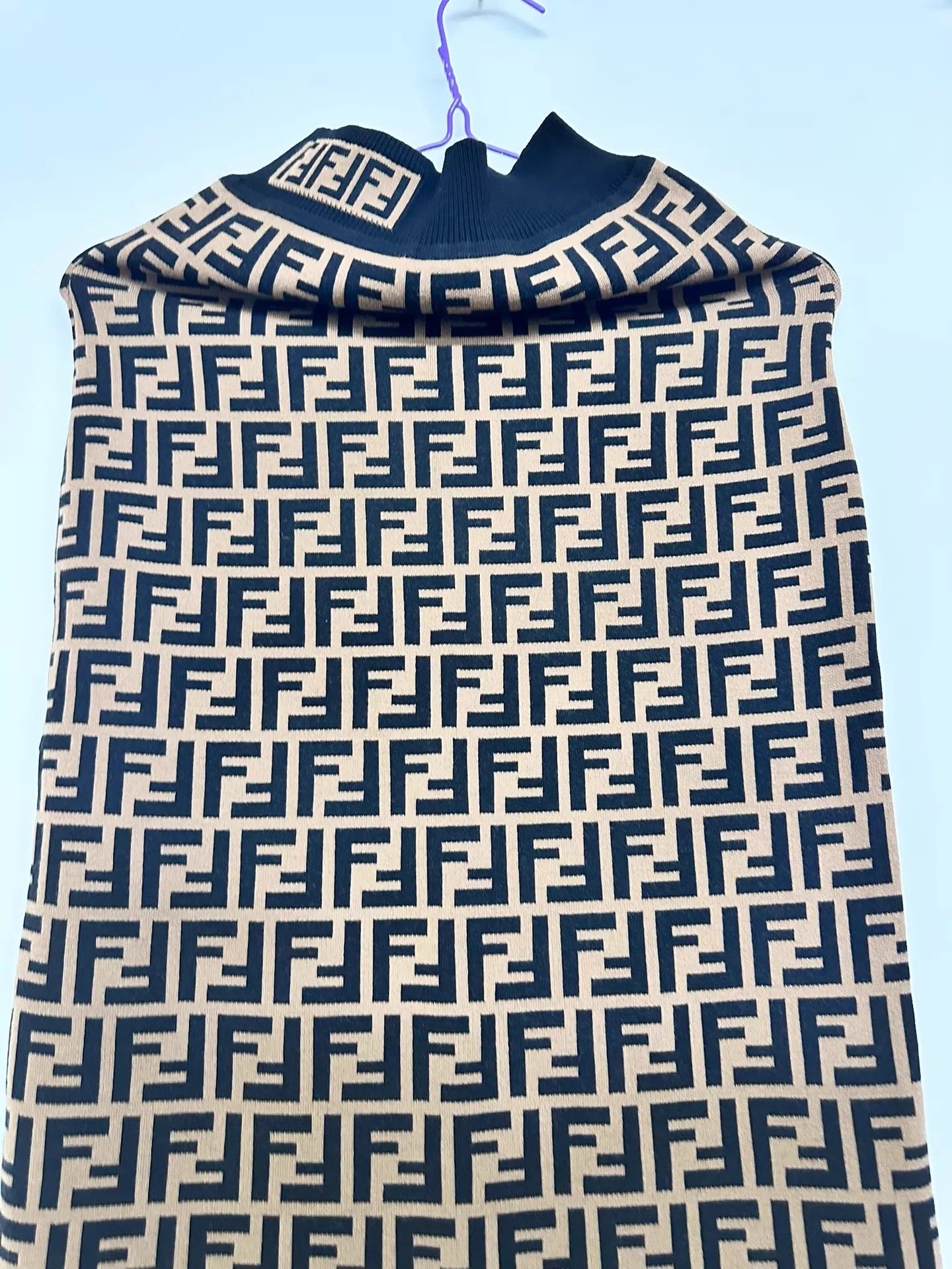 Fendi Fendi All Over Print Skirt 36 Size 25" / US 0 / IT 36 - 2 Thumbnail