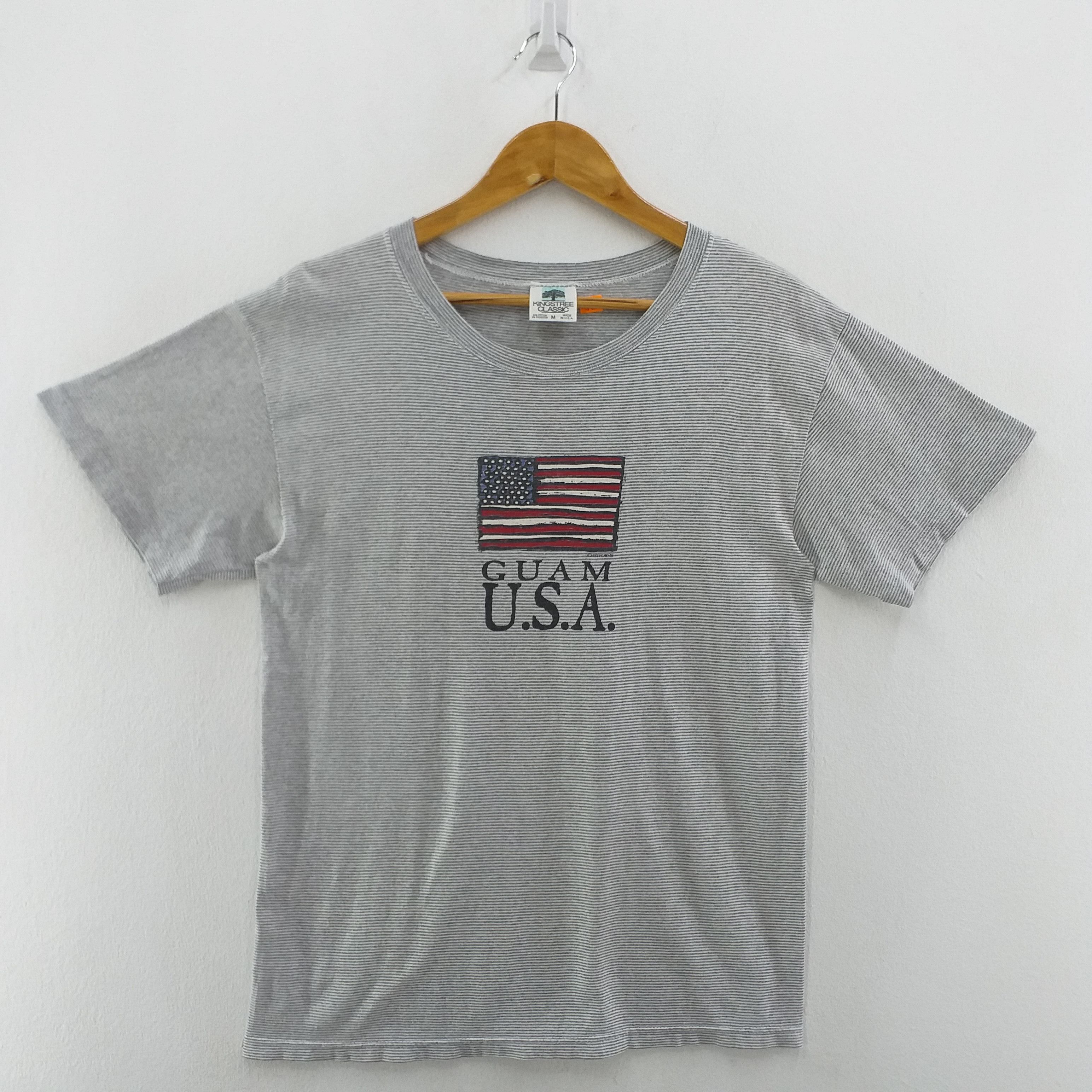 Vintage Vintage 90s GUAM USA Medium T Shirt -G010 Size US M / EU 48-50 / 2 - 1 Thumbnail