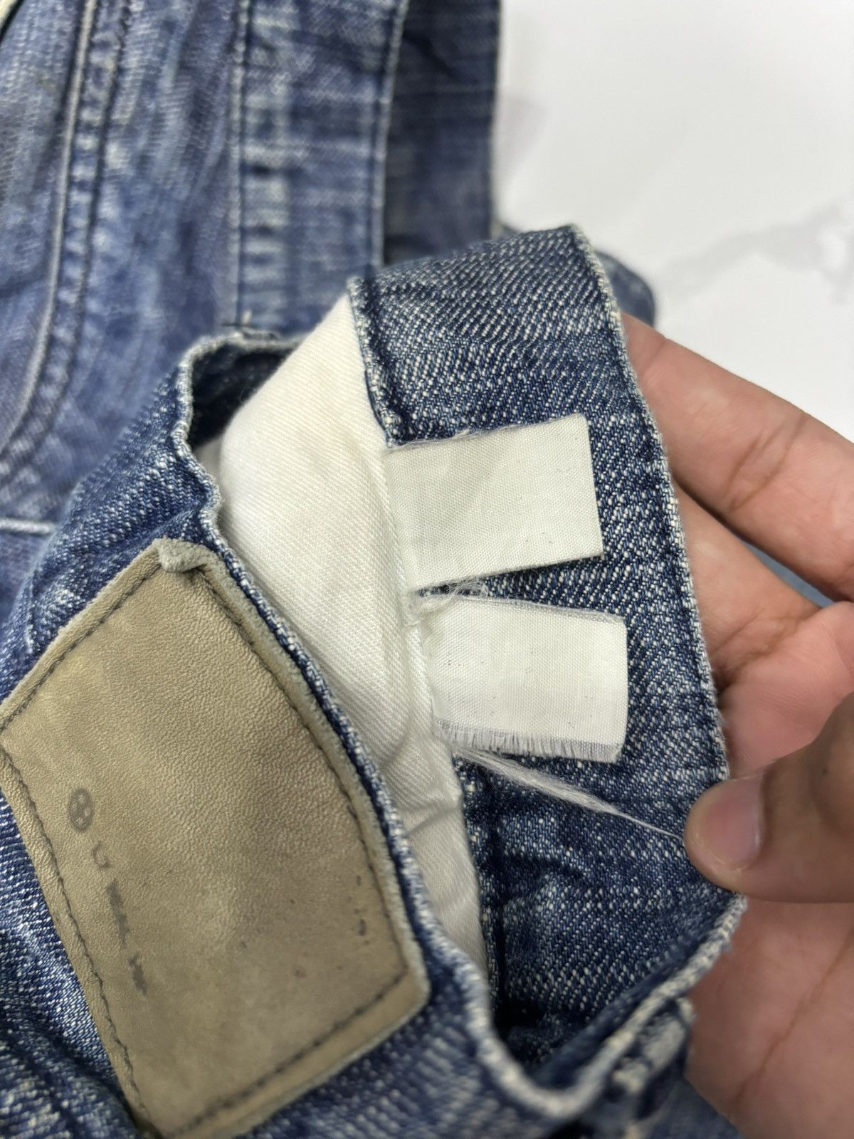 If Six Was Nine 🔥ARCHIVE L7 REAL HIP JAPANESE FLARED DENIM BOOTCUT JEANS Size US 30 / EU 46 - 12 Thumbnail