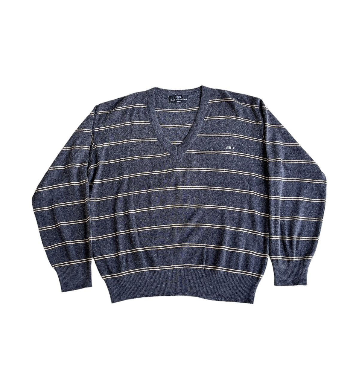 Balenciaga × Vintage Vintage Balenciaga Knitwear Unisex Size US L / EU 52-54 / 3 - 2 Thumbnail