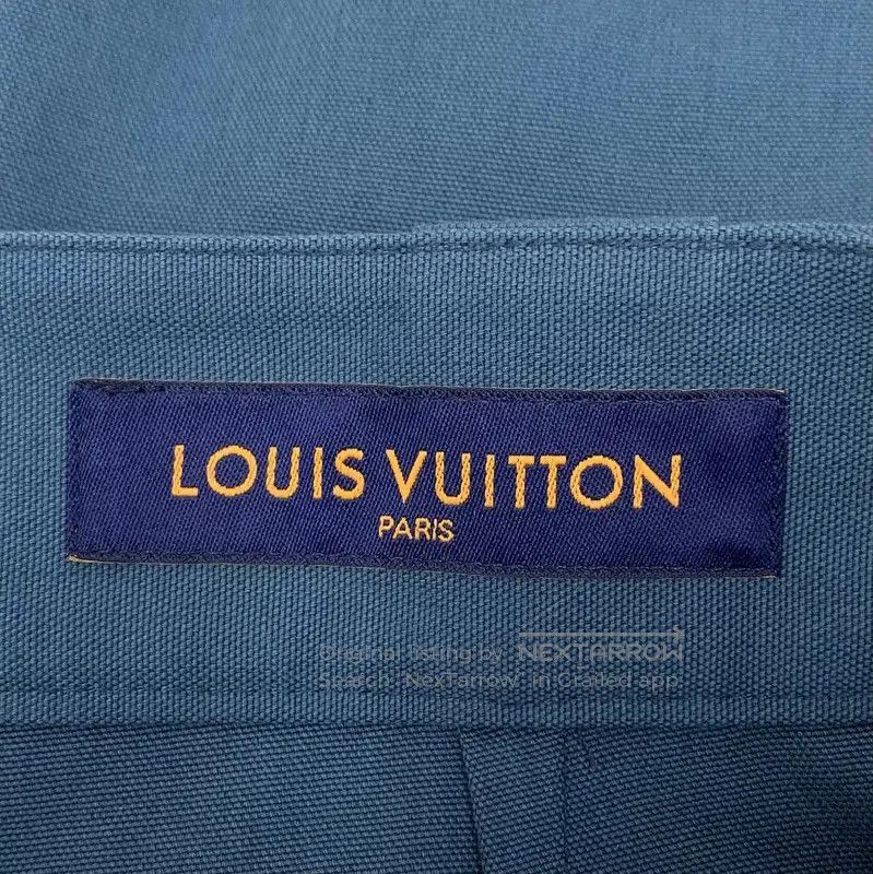 Louis Vuitton Louis Vuitton Men's Peacock Blue Cargo Pants . Size US 32 / EU 48 - 6 Thumbnail