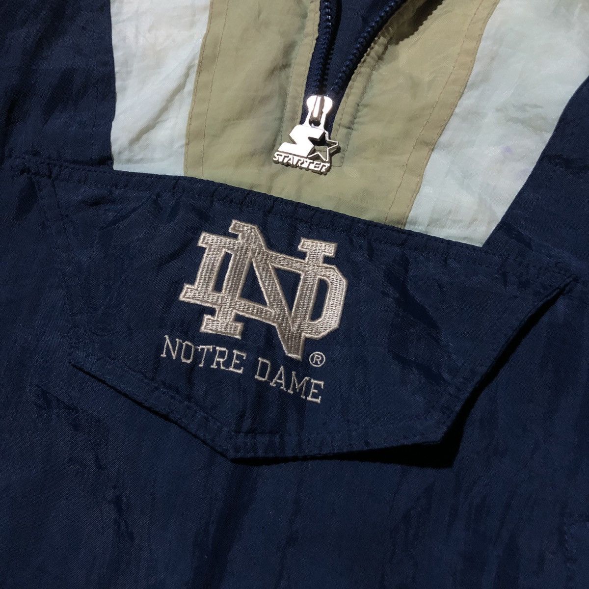 Starter Starter Notre Dame Fighting Irish Anorak Jackets Size US L / EU 52-54 / 3 - 12 Thumbnail