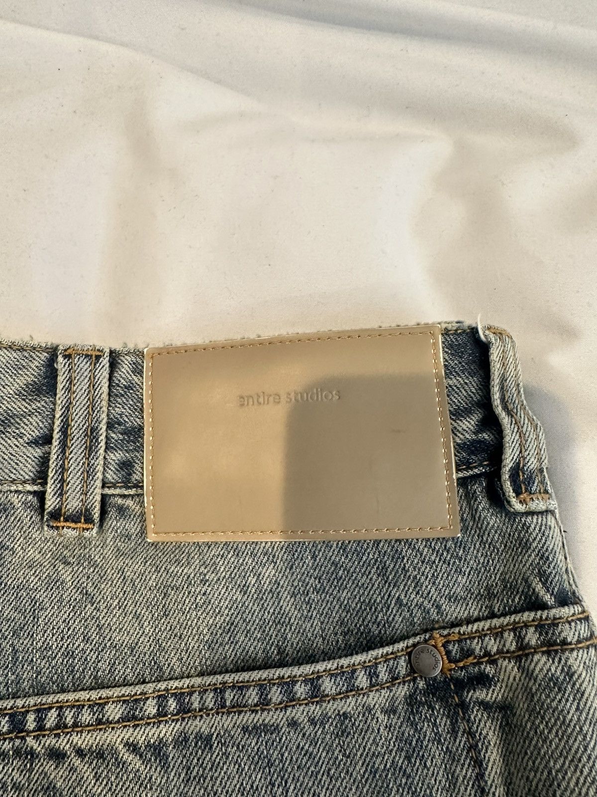 Entire Studios Entire Studios Blue Gem Jeans Size US 32 / EU 48 - 4 Thumbnail
