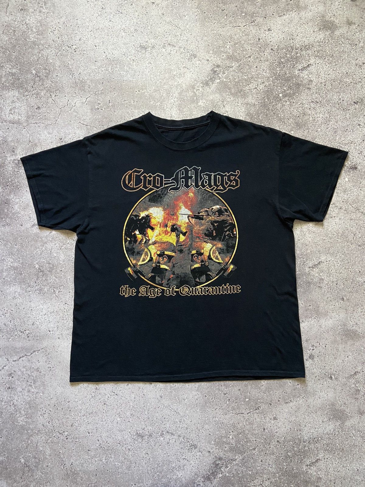 Band Tees Vintage Cro-Mags punk band - The age of quarantoine T-shirt Size US XL / EU 56 / 4 - 1 Thumbnail