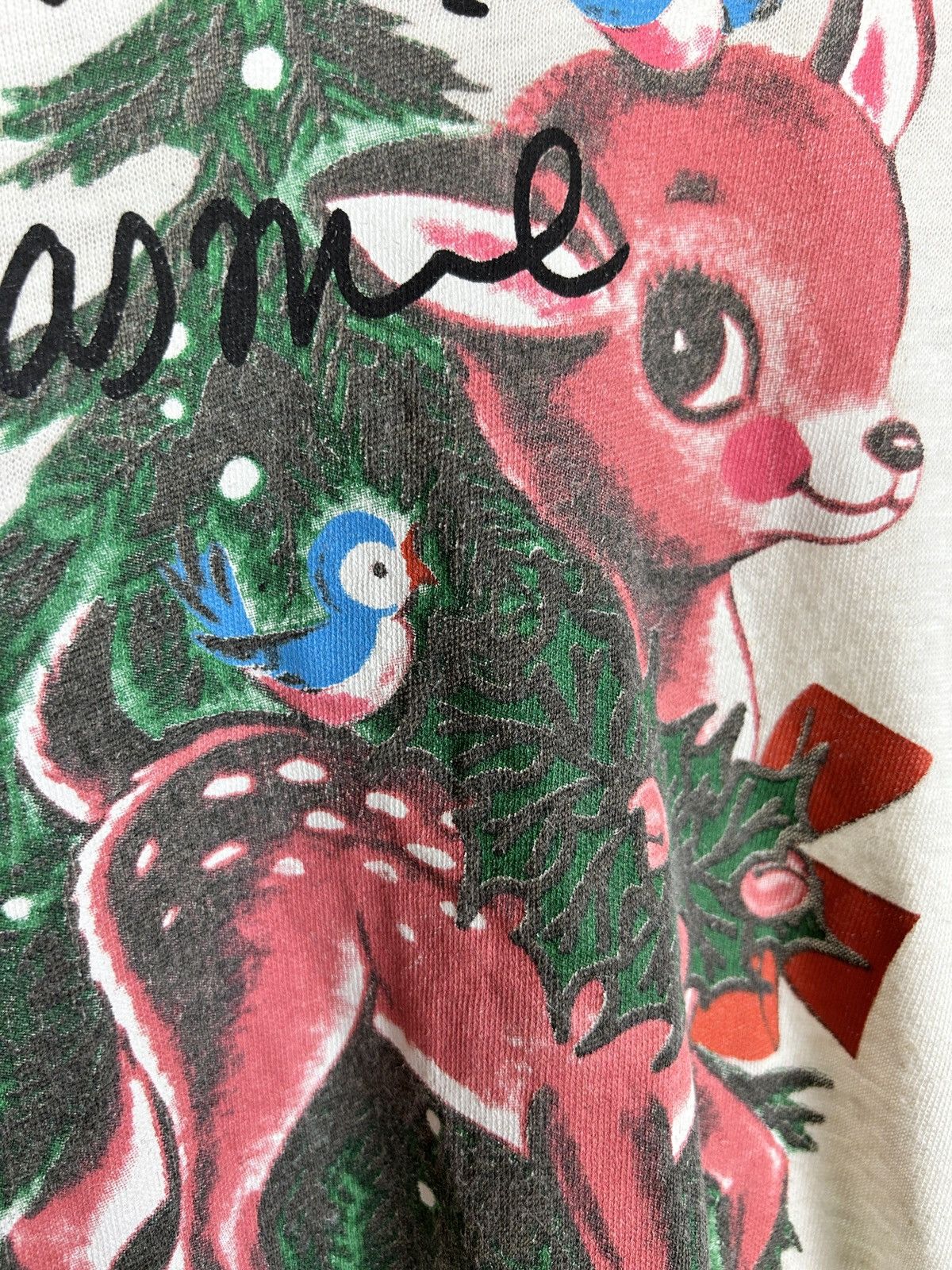 Vivienne Westwood Archive Vivienne Westwood Bambi Deer Xmas 2010 T-Shirt M Size US M / EU 48-50 / 2 - 3 Thumbnail