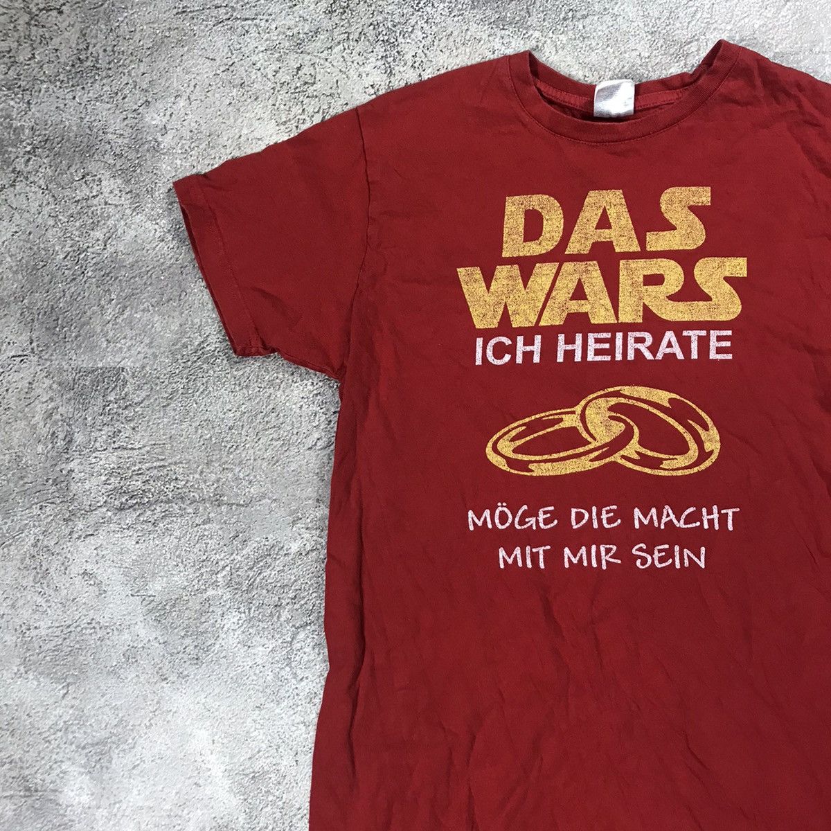 Vintage Vintage Y2K Sun Faded Graphic Tee Star Wars Parody Streetwea Size US M / EU 48-50 / 2 - 3 Thumbnail