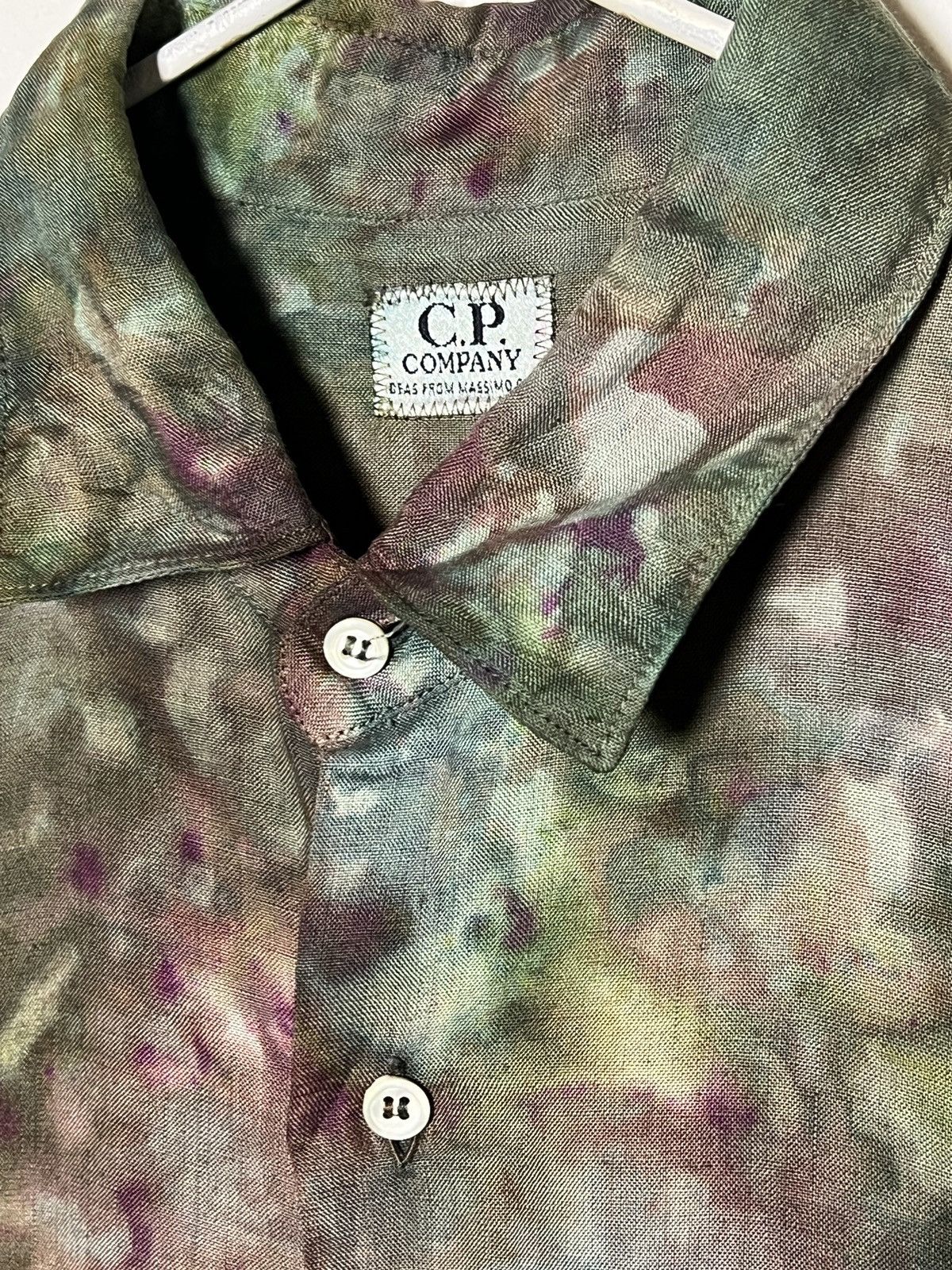 C.P. Company cp company stone island camo tie dye shirt Size US L / EU 52-54 / 3 - 6 Thumbnail