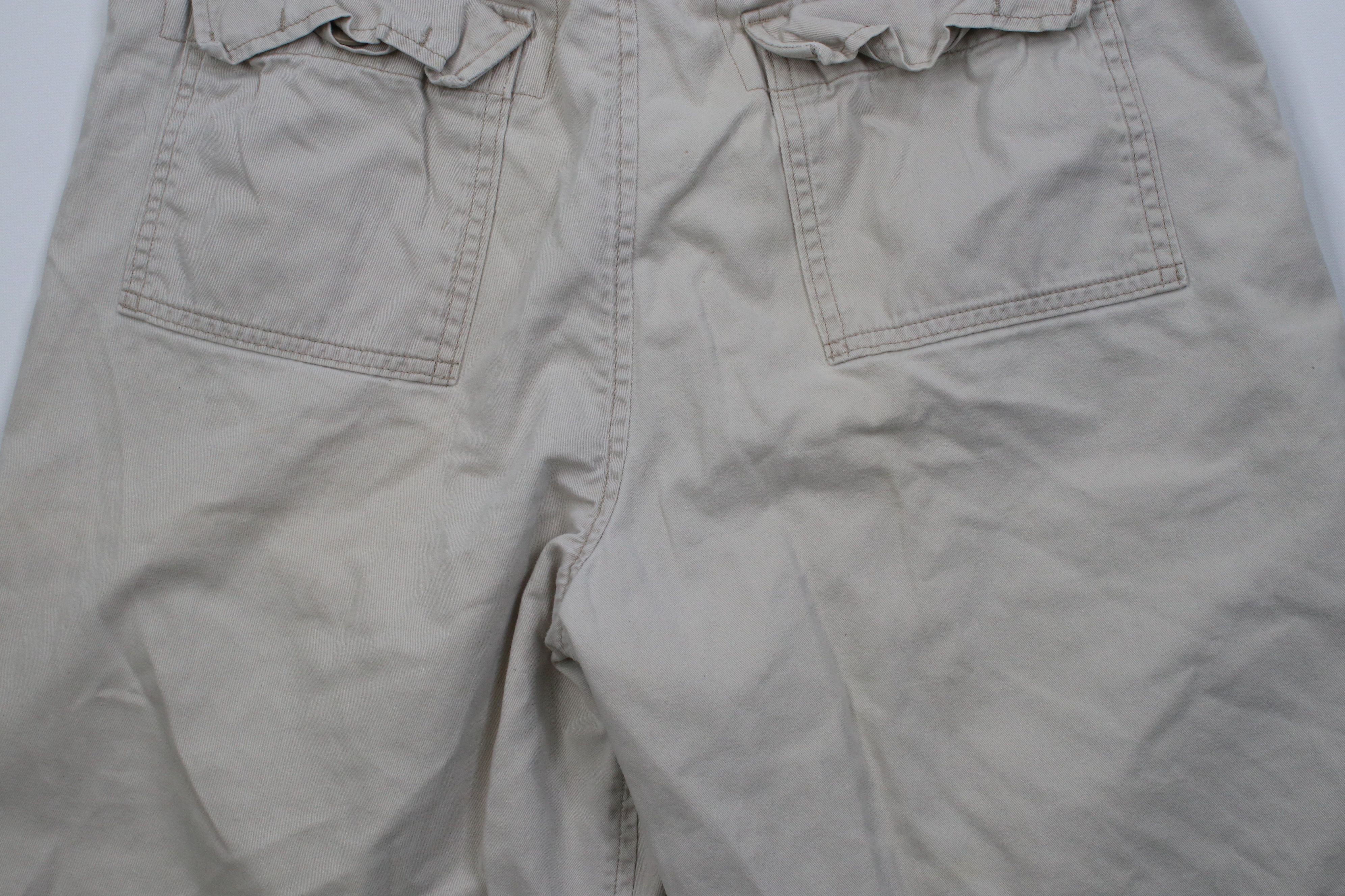 Abercrombie & Fitch Vintage 90s Y2K Abercrombie & Fitch Heavy Chino Shorts Beige Size US 30 / EU 46 - 12 Thumbnail
