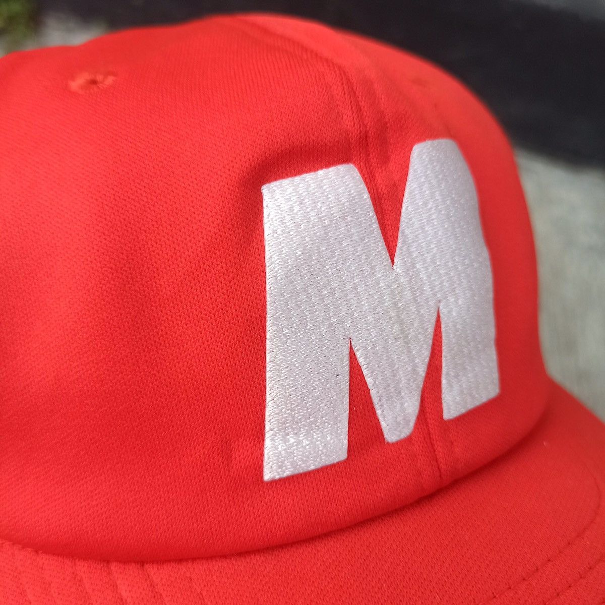 Hat Club × Mizuno × Vintage Sick.. initial M fitted hat with leather inner Size ONE SIZE - 7 Thumbnail