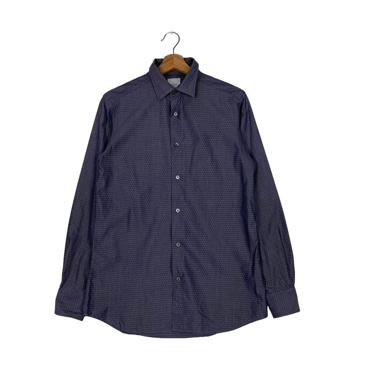 Paul Smith PAUL SMITH CASUAL BUTTON UP SHIRT OXFORDS #0129-C7 Size US M / EU 48-50 / 2 - 1 Thumbnail