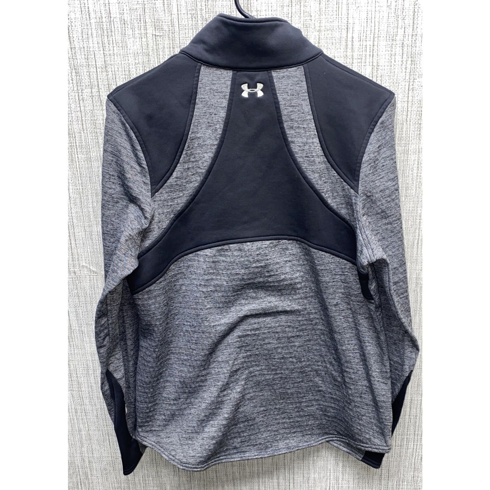 Under Armour Under Armour Jacket Women Size L 1/2 Zip Pullover Gray/Black Track Activewear Regular Size L / US 10 / IT 46 - 5 Thumbnail
