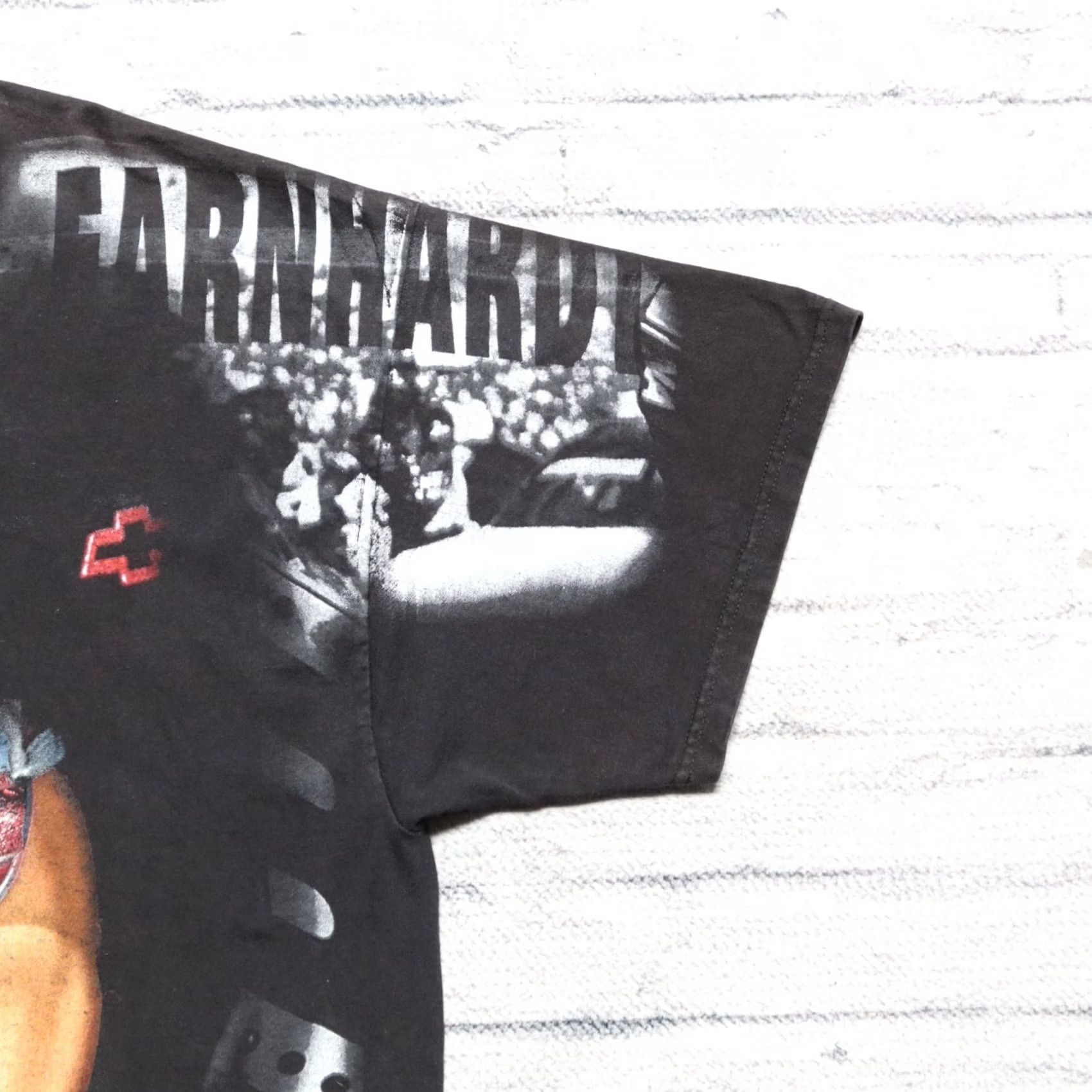 NASCAR Vintage Dale Earnhardt All Over Print Big Face Shirt XL Black Mens NASCAR Size US XL / EU 56 / 4 - 5 Thumbnail