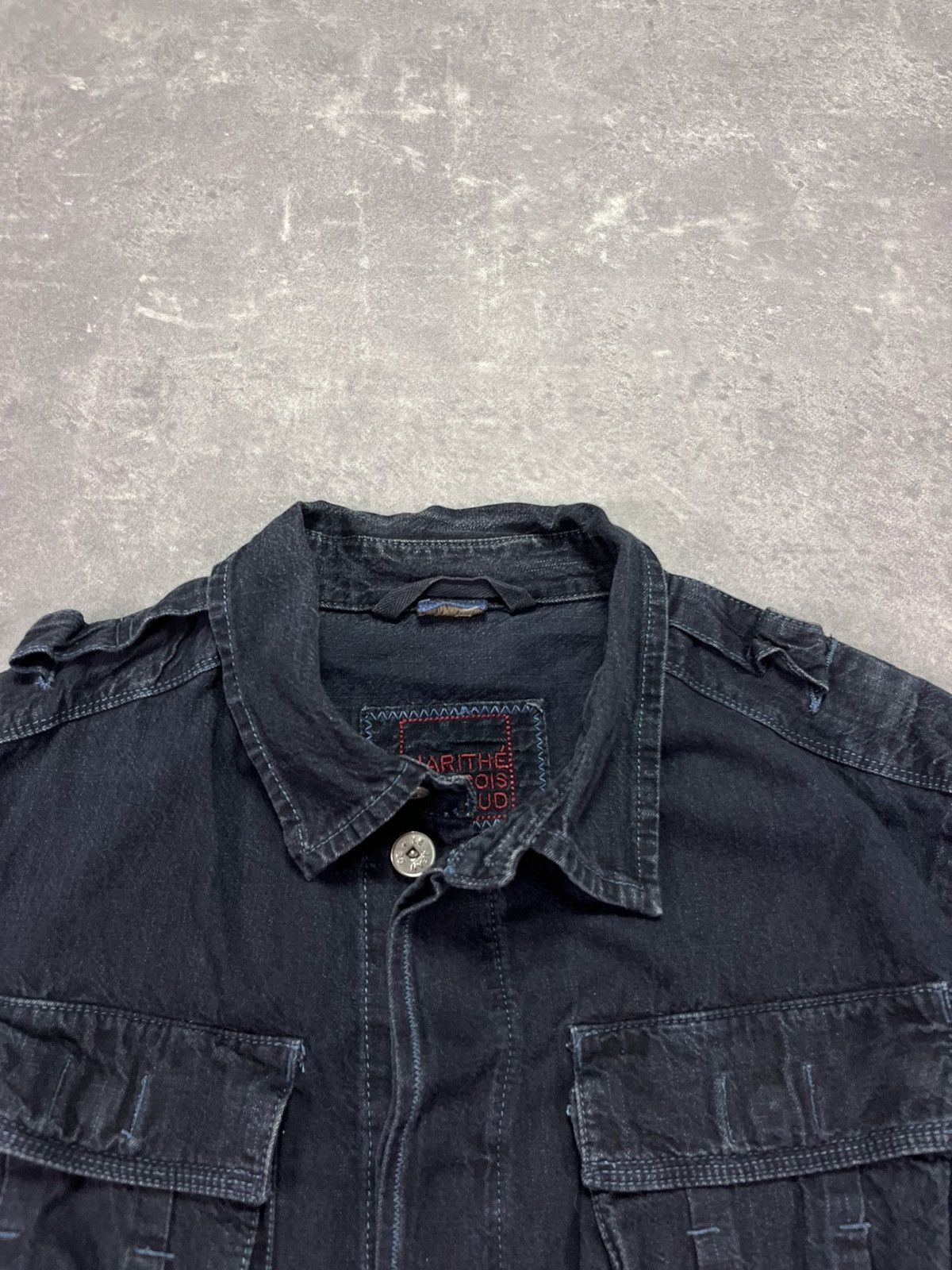 Marithe + Francois Girbaud 00s Marithe Francois Girbaud Multipocket Chore Denim Jacket Size US M / EU 48-50 / 2 - 6 Thumbnail