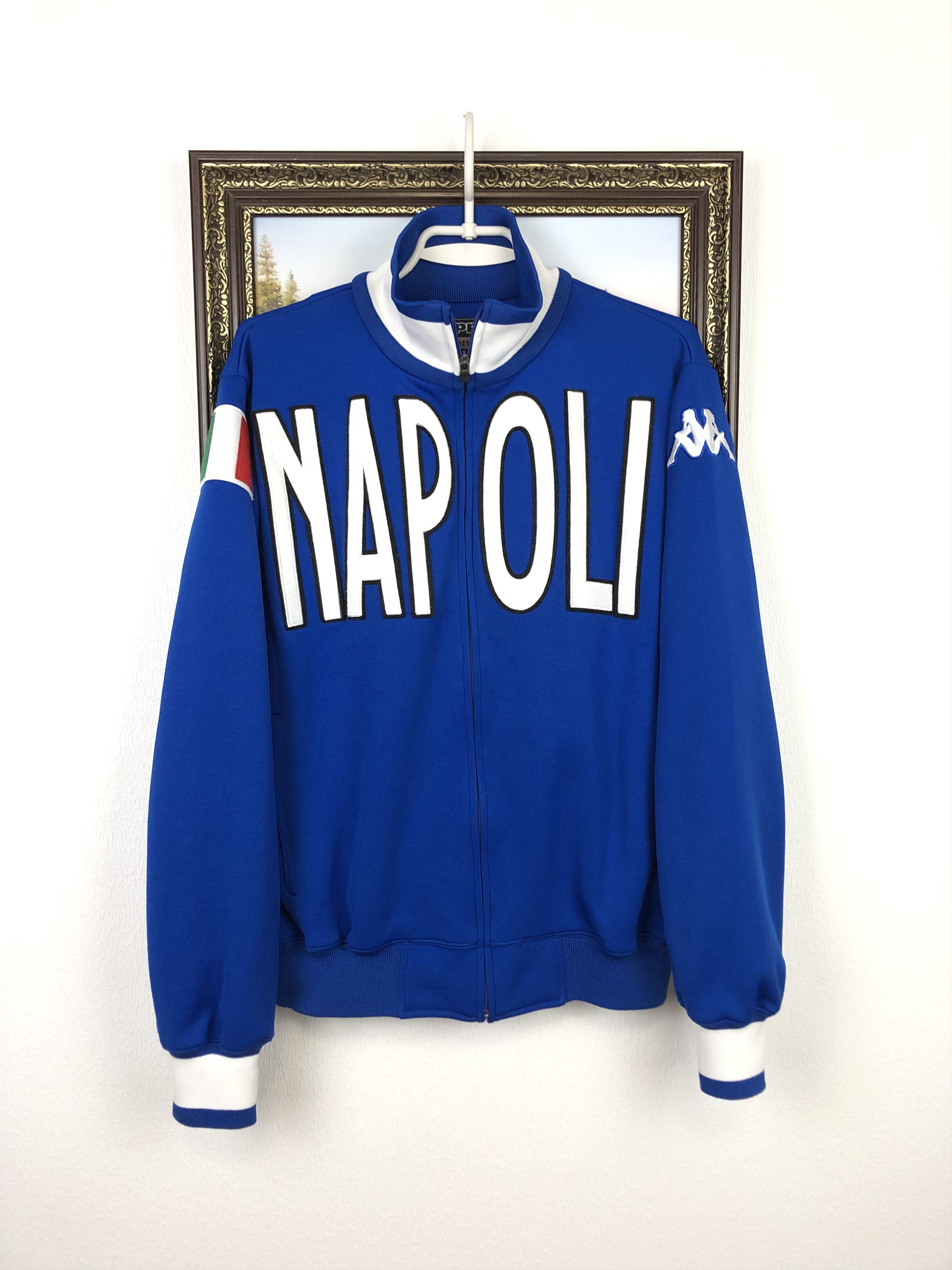 Kappa Vintage Kappa Napoli Football Jacket Track Top Soccer Size US M / EU 48-50 / 2 - 1 Thumbnail