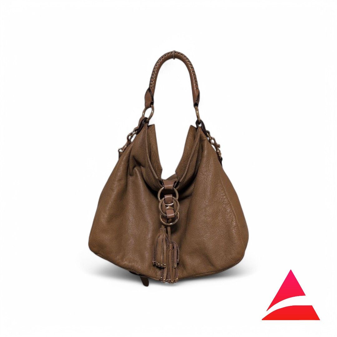 Miu Miu Miu Miu - Brown Handbag Shoulder Bag Gold 2Way Size ONE SIZE - 1 Thumbnail