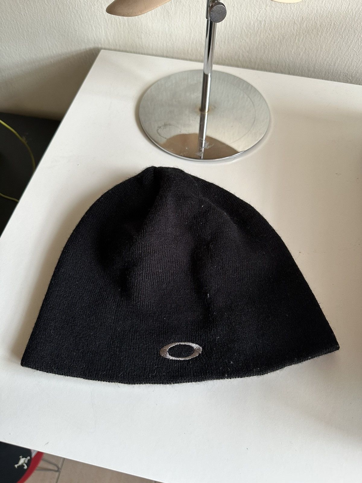 Oakley 2000s Oakley Logo Beanie Size ONE SIZE - 8 Thumbnail