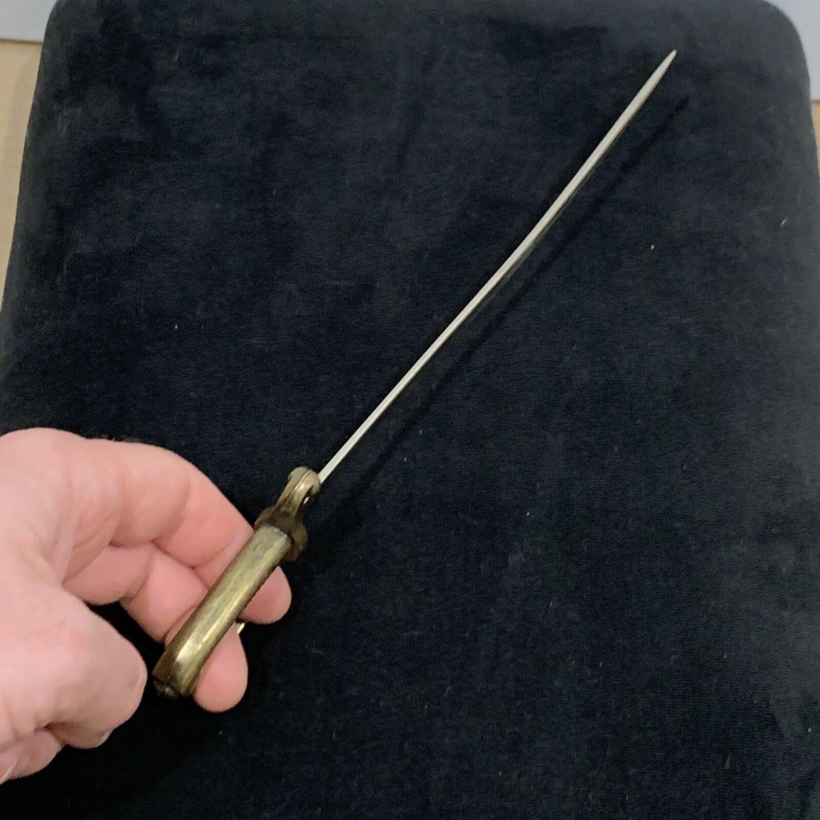 Other Vintage French Briquet Saber Letter Opener Antique Brass Size ONE SIZE - 5 Thumbnail