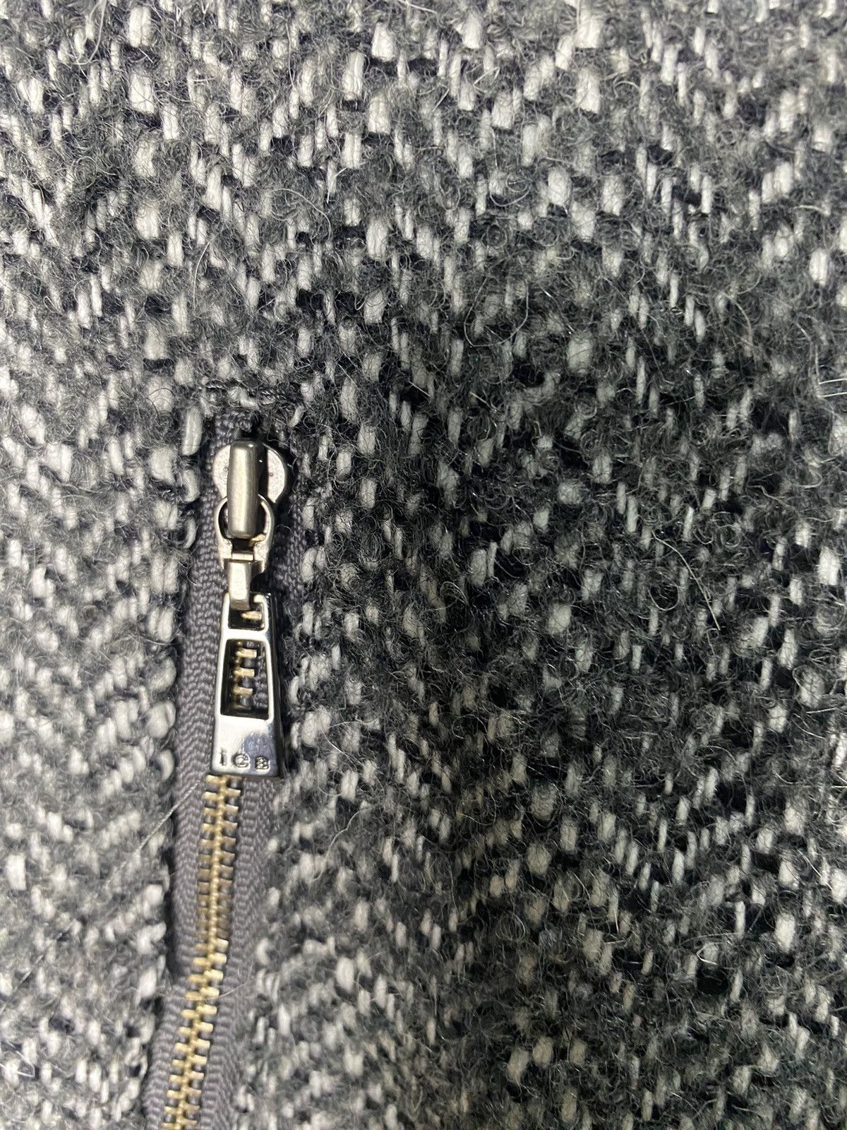 Designer × Japanese Brand Japanese Designer ICB Double Collar Zipper Jacket Size US M / EU 48-50 / 2 - 8 Thumbnail