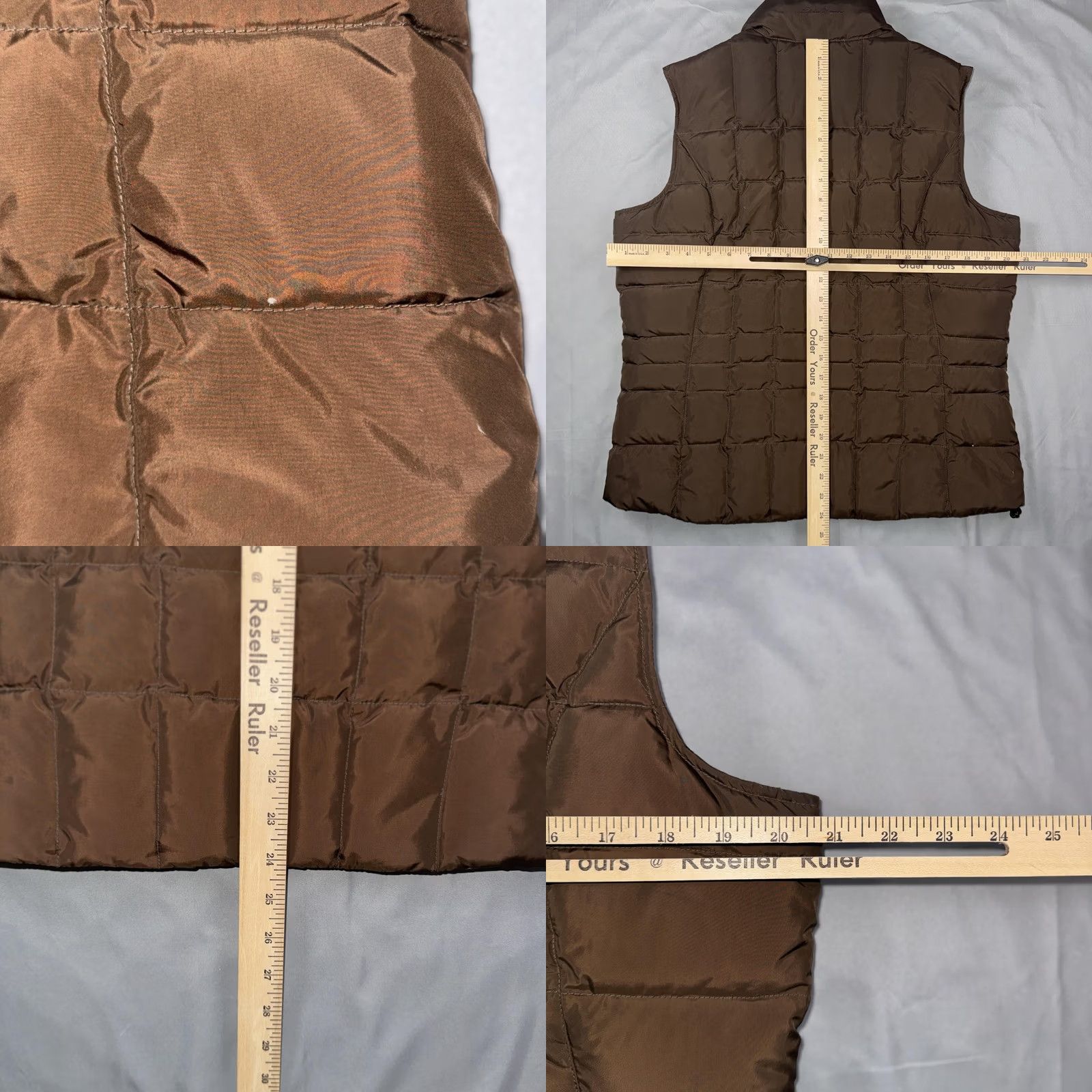 Eddie Bauer Eddie Bauer Premium Goose Down Quilted Puffer Vest Brown Size L Women’s Size L / US 10 / IT 46 - 8 Thumbnail