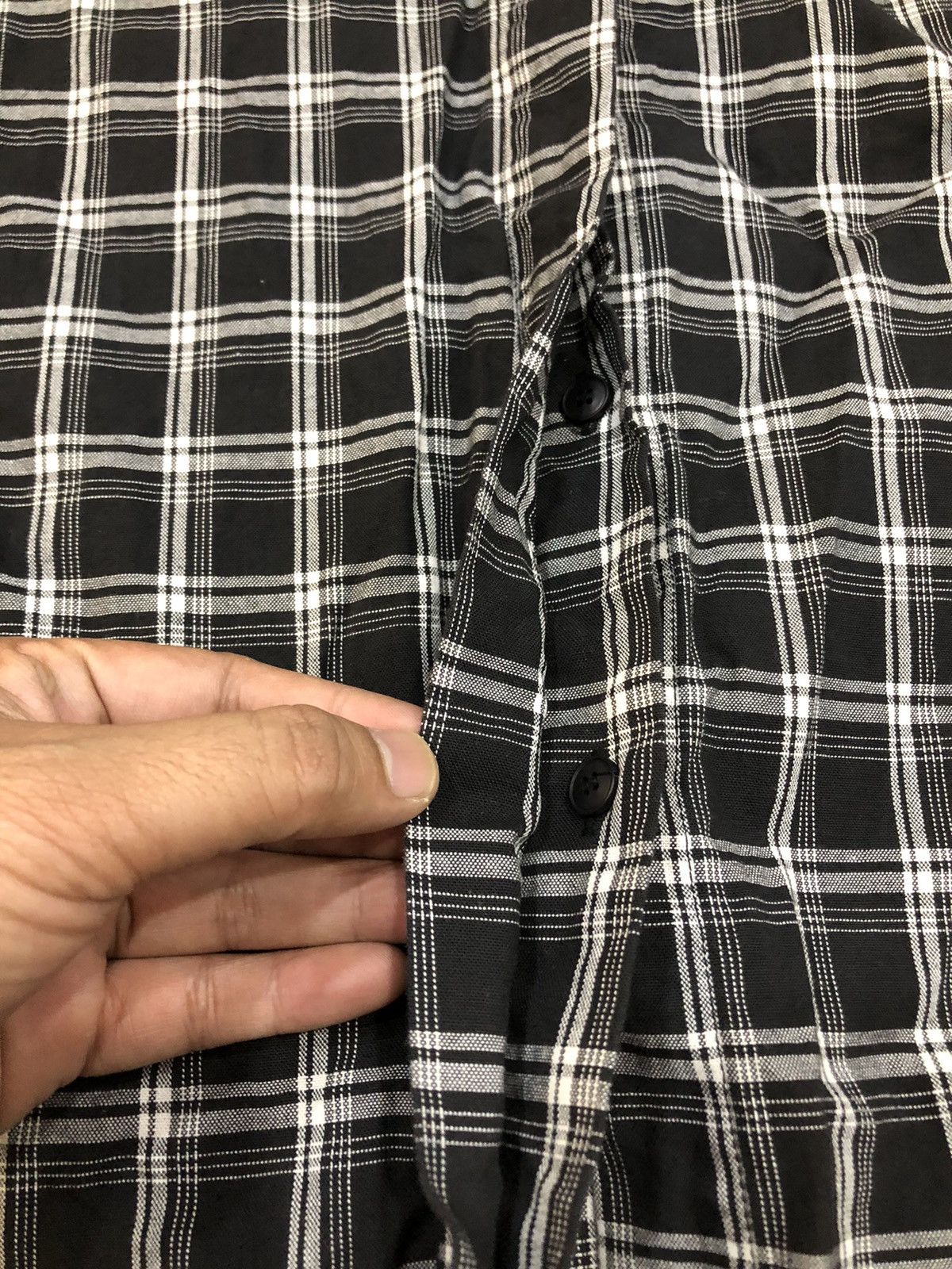 Norma Kamali Norma Kamali 1990 Hidden Button Up Shirt Size XL / US 12-14 / IT 48-50 - 12 Thumbnail