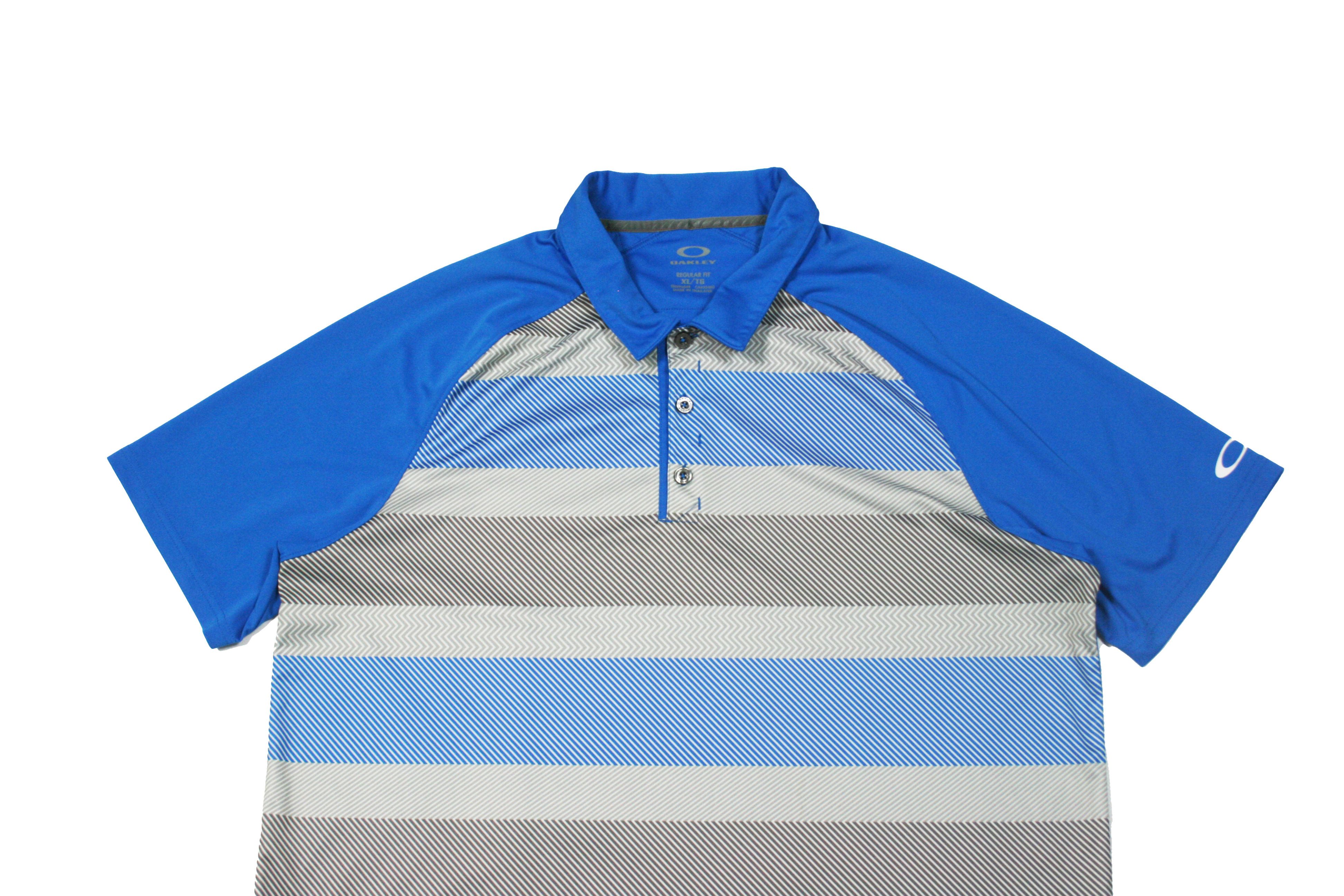 Oakley Wavy Printed Logo Stretch Polo Size US XL / EU 56 / 4 - 3 Thumbnail