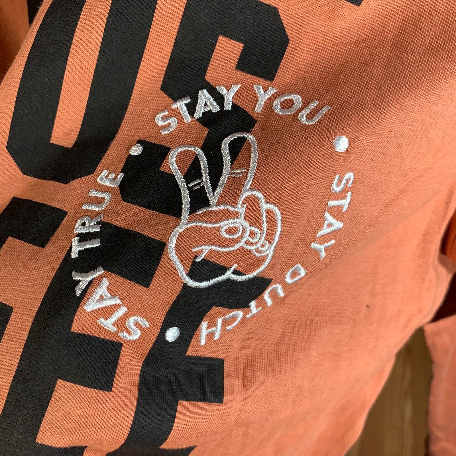 Other Dutch Bros Orange Long Sleeve T-Shirts Size L Size US L / EU 52-54 / 3 - 4 Thumbnail