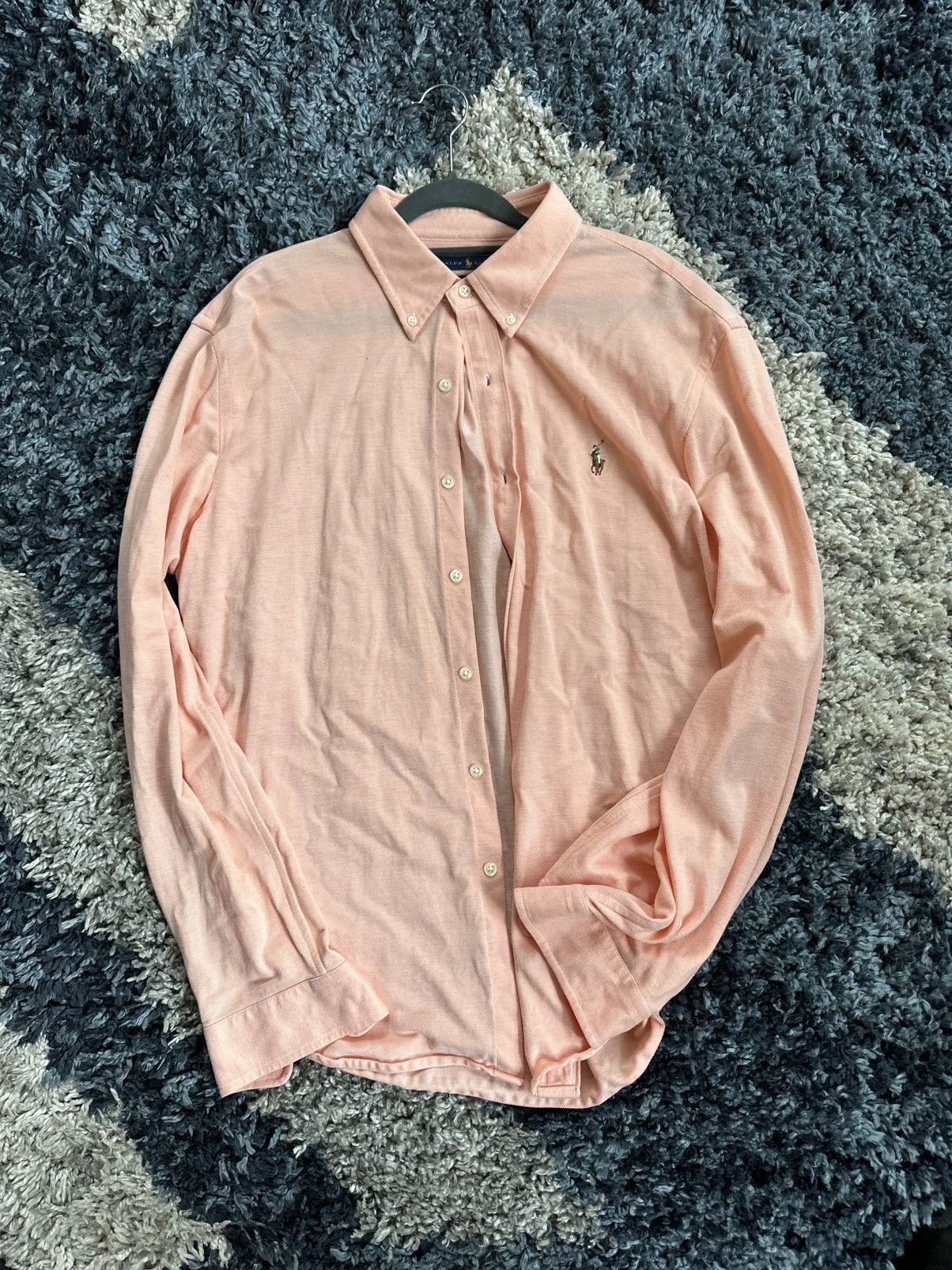 Polo Ralph Lauren Polo Ralph Lauren button up size XL Peach Size US XL / EU 56 / 4 - 1 Thumbnail