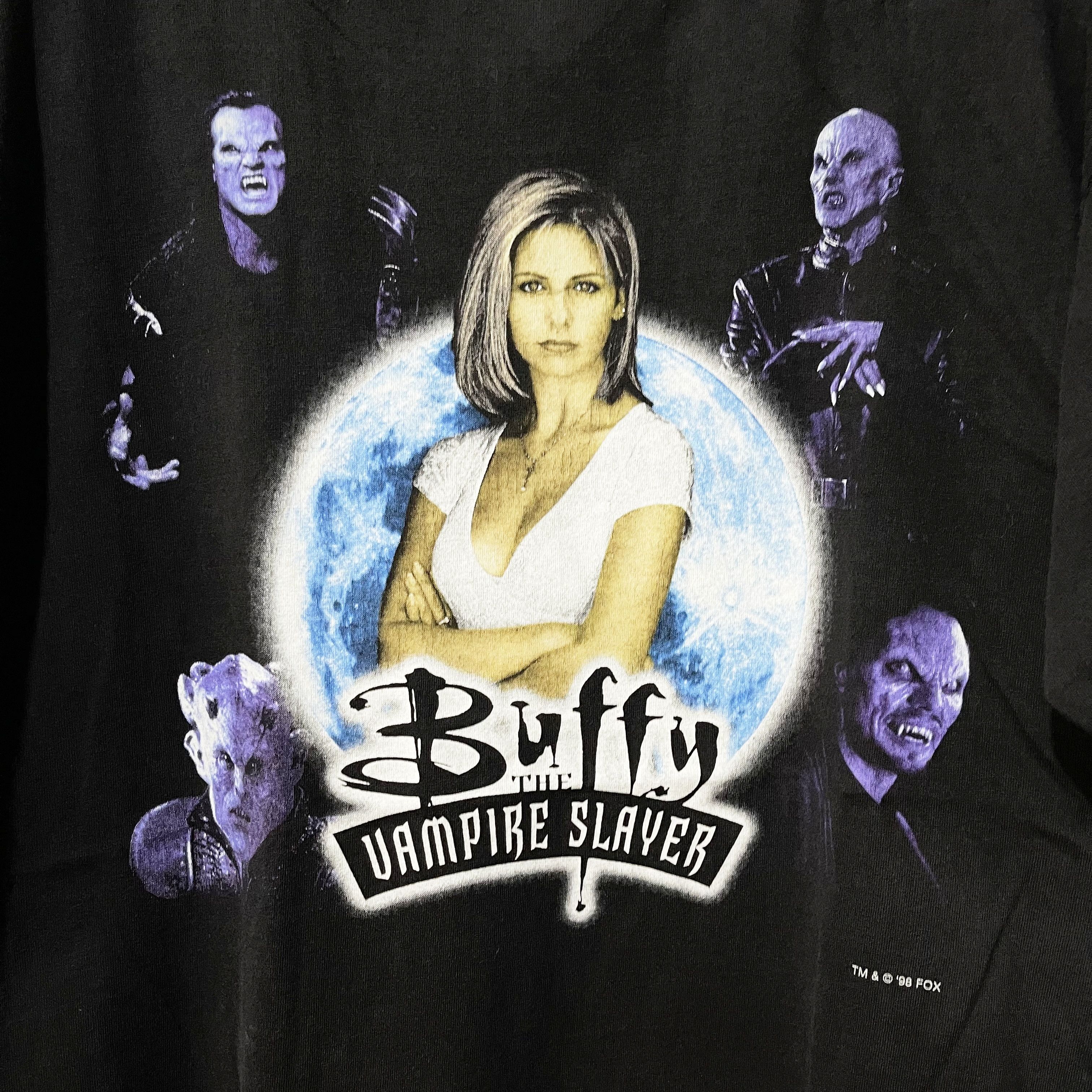 Sci-Fi Fantasy × Vintage Vintage 1998 Buffy the Vampire Slayer Shirt Size US L / EU 52-54 / 3 - 2 Thumbnail