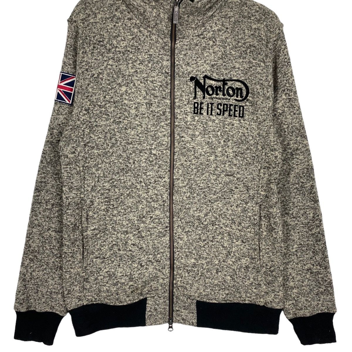 Norton Norton Be It Speed Big Logo Zipper Jacket Size US M / EU 48-50 / 2 - 6 Thumbnail