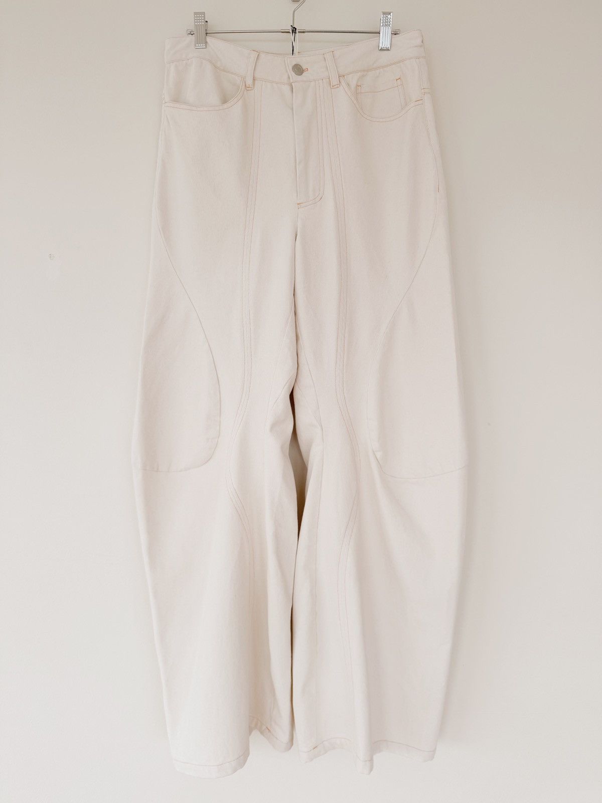 Lueder SS24 David Engineered Flare Jeans Size US 32 / EU 48 - 1 Thumbnail