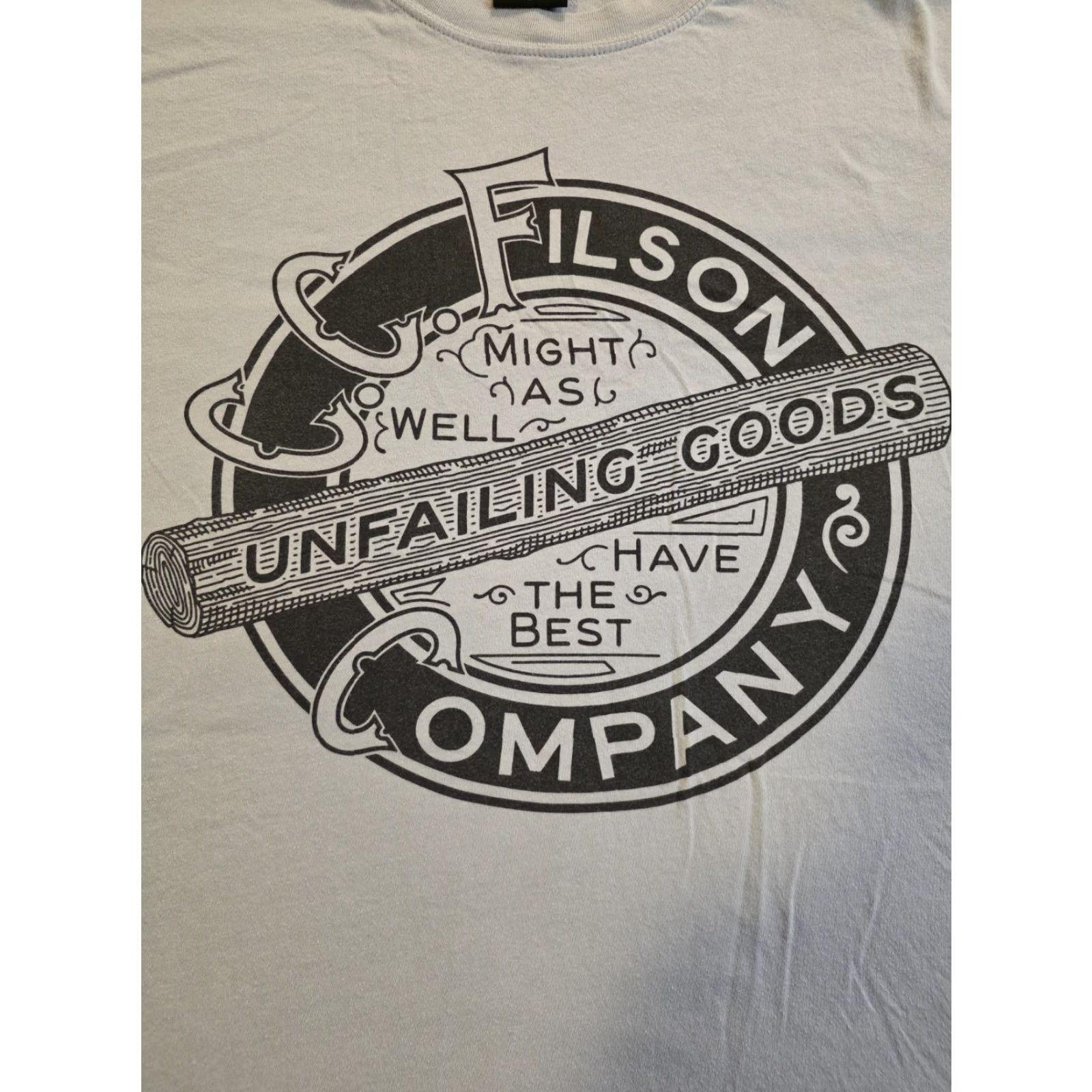 Filson Filson CC Ranger Graphic T Shirt Light Gray Men Size Large Outdoor Retro Ccotton? Size US L / EU 52-54 / 3 - 2 Thumbnail