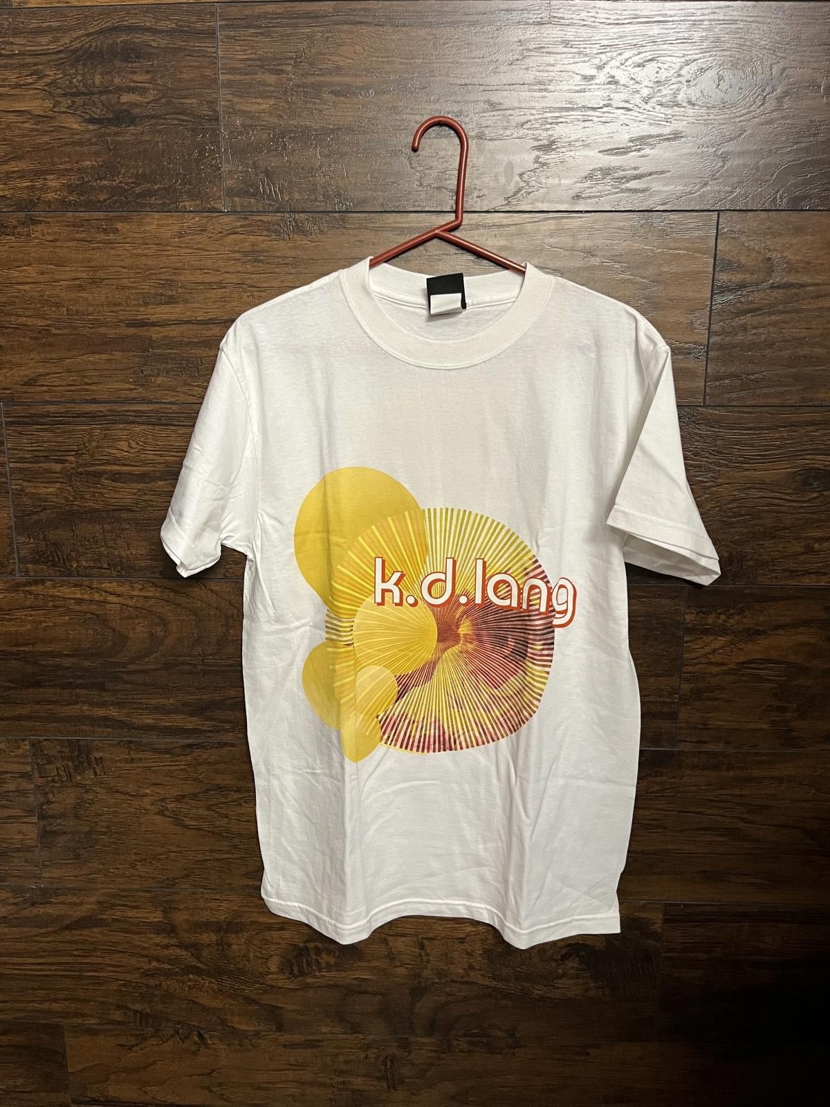 Designer Vintage KD Lang T-shirt - Invicible Summer Tour 2000 -L Size US L / EU 52-54 / 3 - 1 Thumbnail