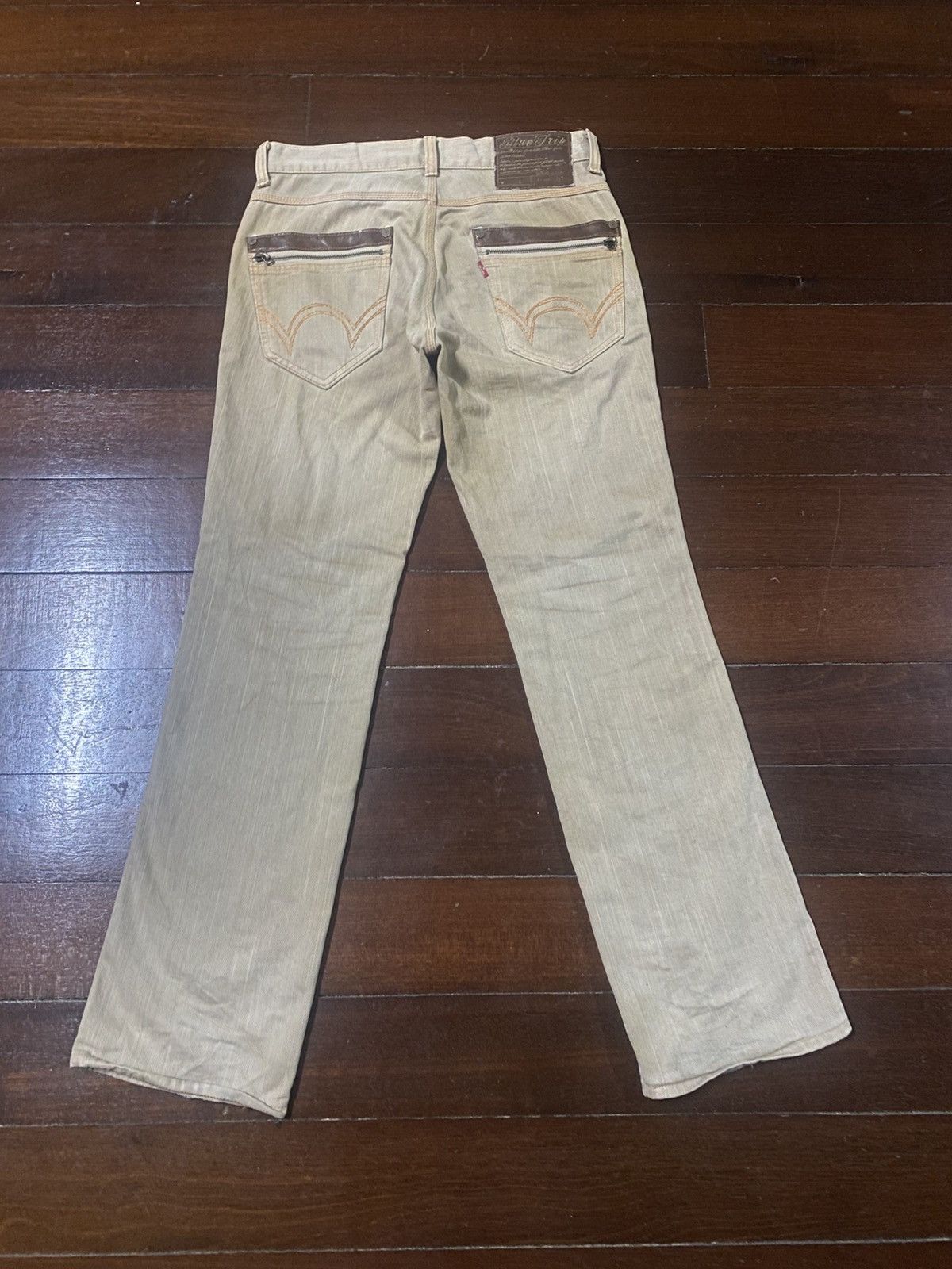 Edwin VINTAGE EDWIN BLUE TRIP 503 FLARE JEANS mud wash Size US 36 / EU 52 - 1 Thumbnail