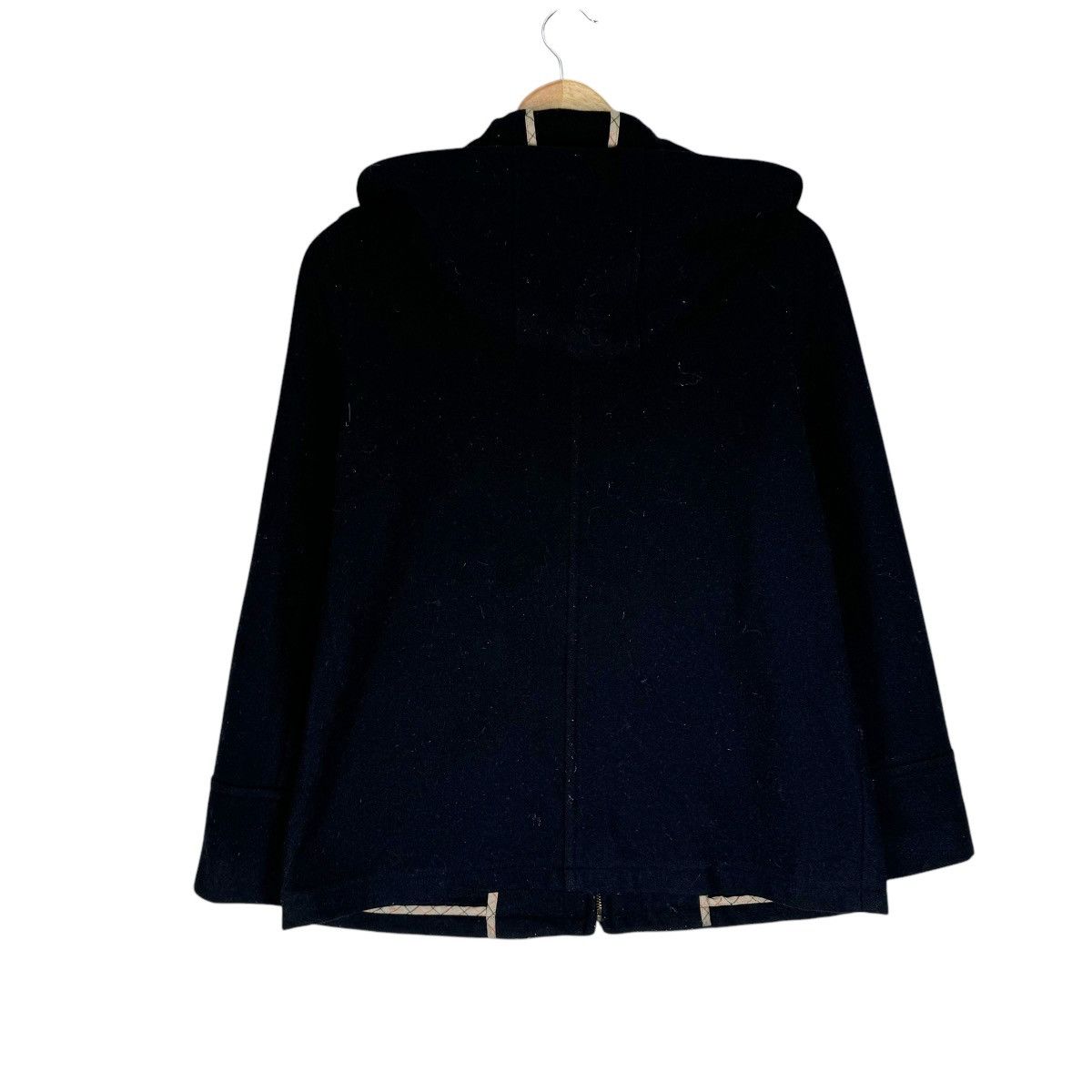 Burberry ❄️THOMAS BURBERRY HOODIE WOOL JACKET Size M / US 6-8 / IT 42-44 - 6 Thumbnail