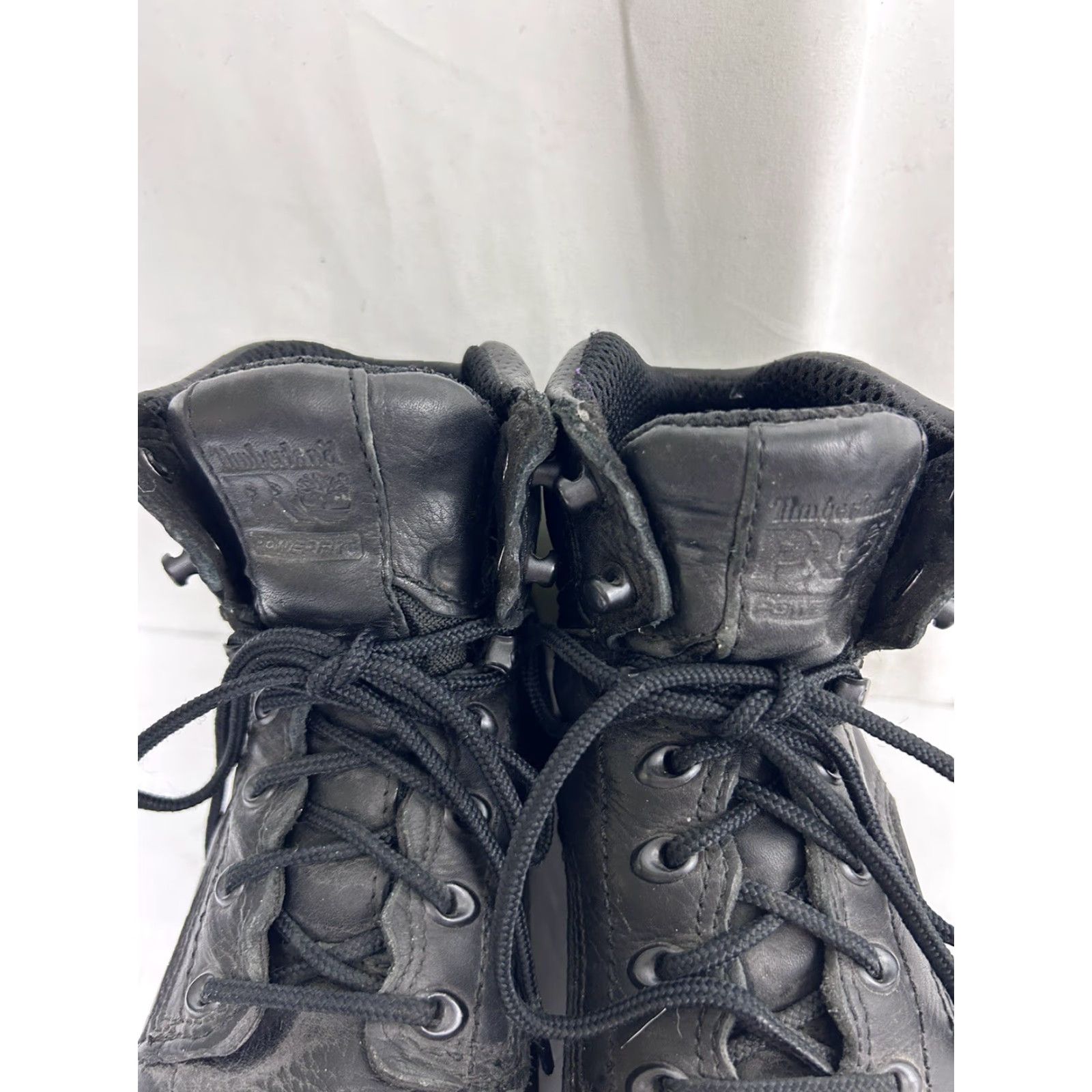 Timberland Timberland PRO Titan Alloy Safety Toe 72399 Work Boots Women 8M Black Leather Wide Calf Slip Resistant Steel Toe Size US 6 / IT 36 - 6 Thumbnail