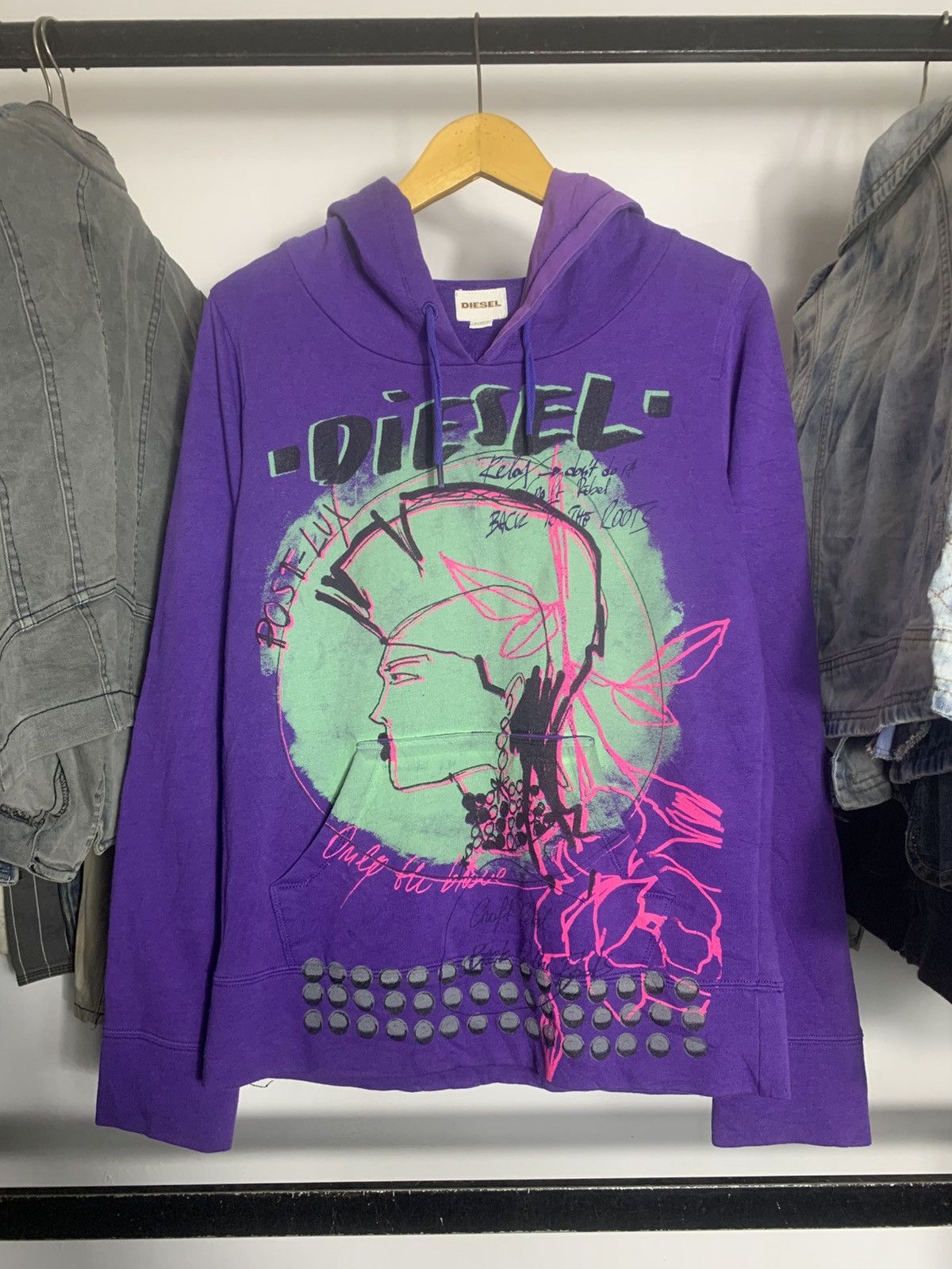 Diesel Diesel Hoodie Size US M / EU 48-50 / 2 - 3 Thumbnail