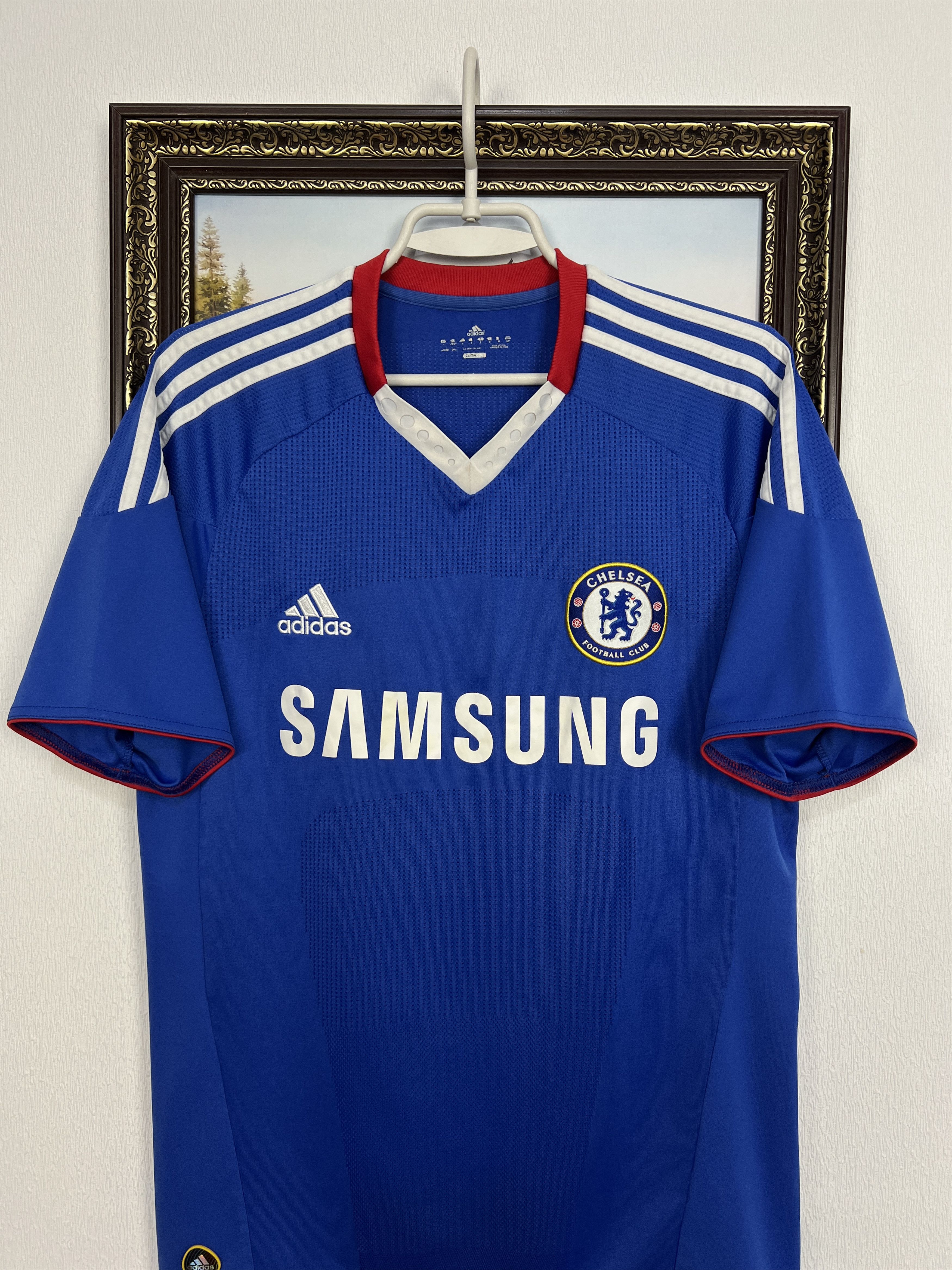 Adidas Chelsea Home football shirt 2010 Soccer Adidas Blue Size US S / EU 44-46 / 1 - 2 Thumbnail