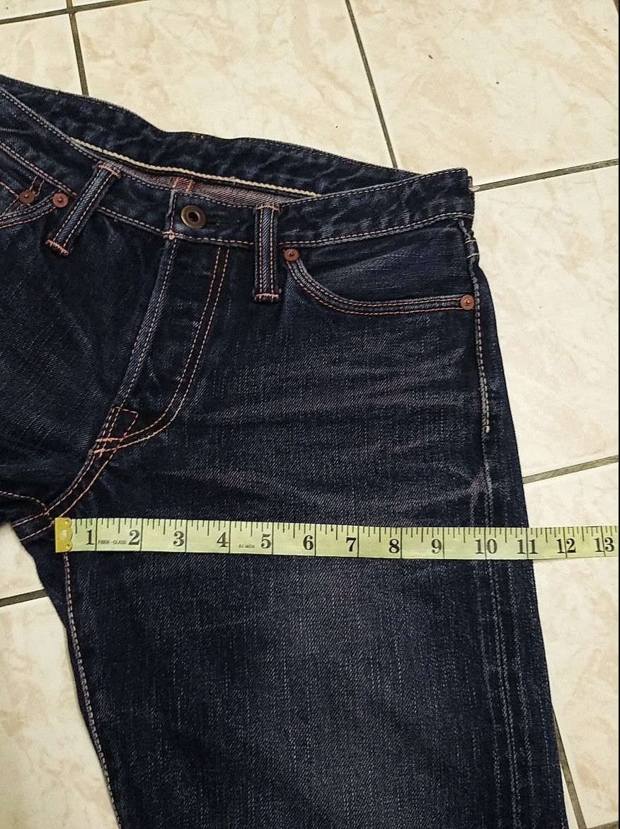 Japanese Brand GRAPH ZERO +/- MISUZU SELVEDGE 16OZ KOJIMA JAPAN JEANS Size US 30 / EU 46 - 10 Thumbnail