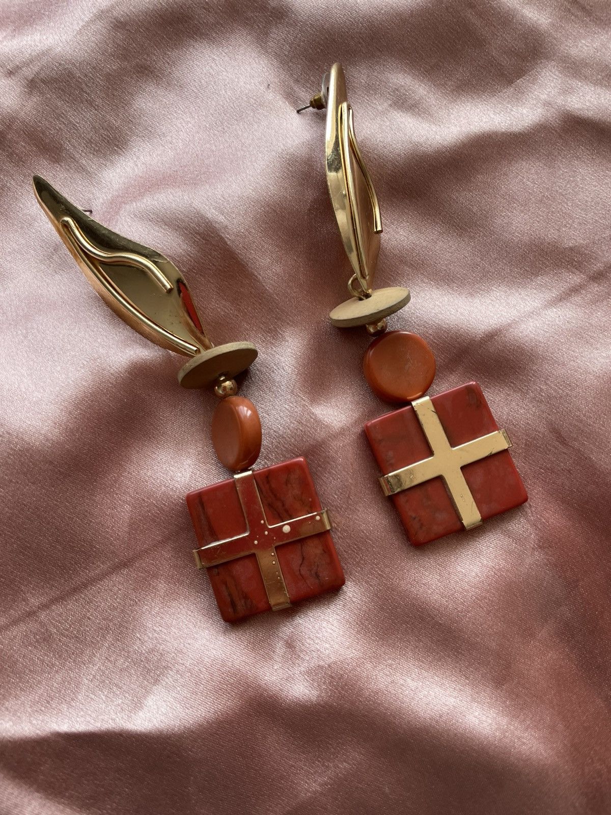 Vintage 90’s earrings Size ONE SIZE - 3 Thumbnail