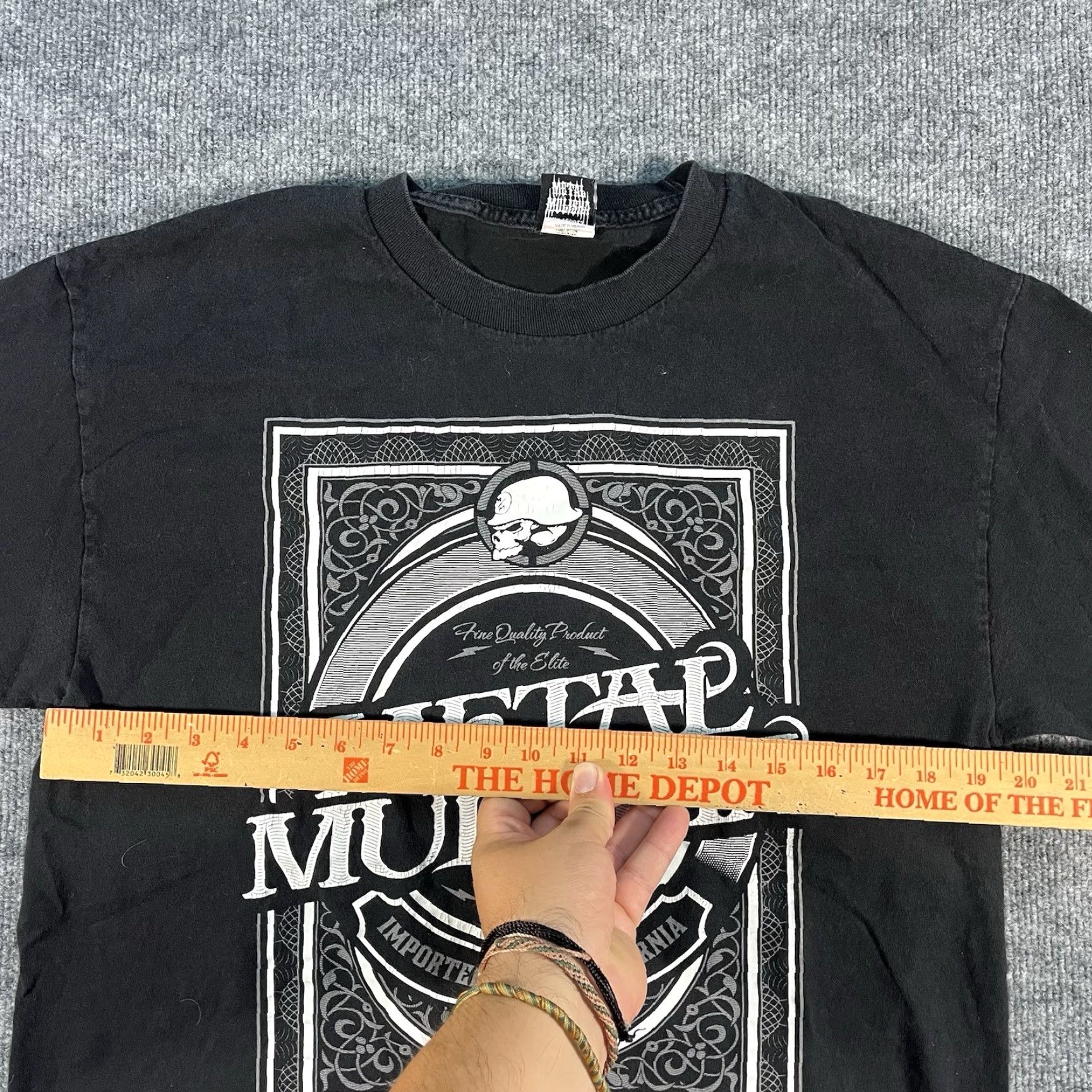 Metal Mulisha VINTAGE Metal Mulisha T-Shirt Mens Large Black Grunge Skull Logo Cyber Goth Y2K 90s Shirts Shirts Mens Size US L / EU 52-54 / 3 - 4 Thumbnail