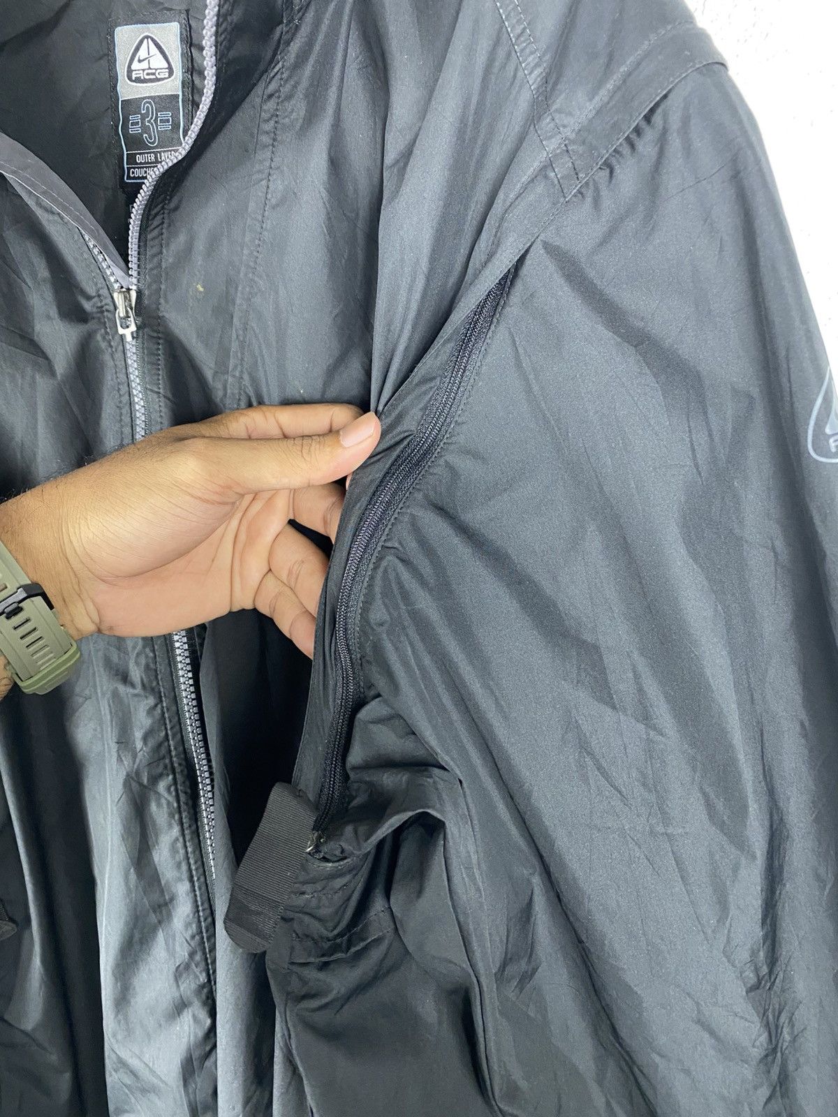 Nike ACG Vintage Nike ACG Removable Sleeves Windbreaker Jacket Size US XL / EU 56 / 4 - 11 Thumbnail