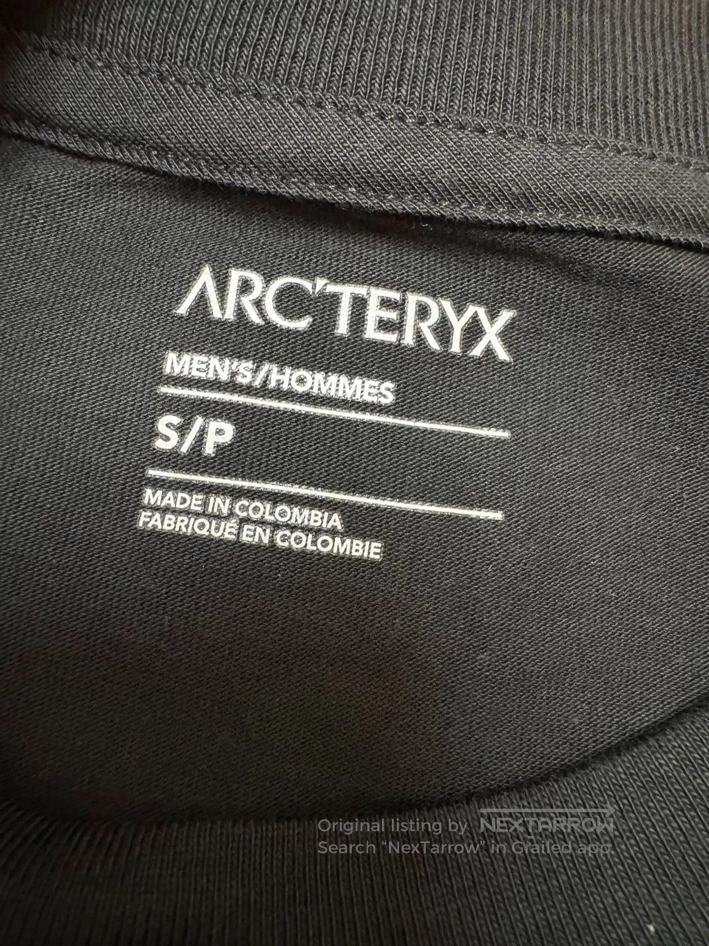 Arc'teryx Arcteryx Kragg SL Cotton SS Black Tee. Size US S / EU 44-46 / 1 - 5 Thumbnail