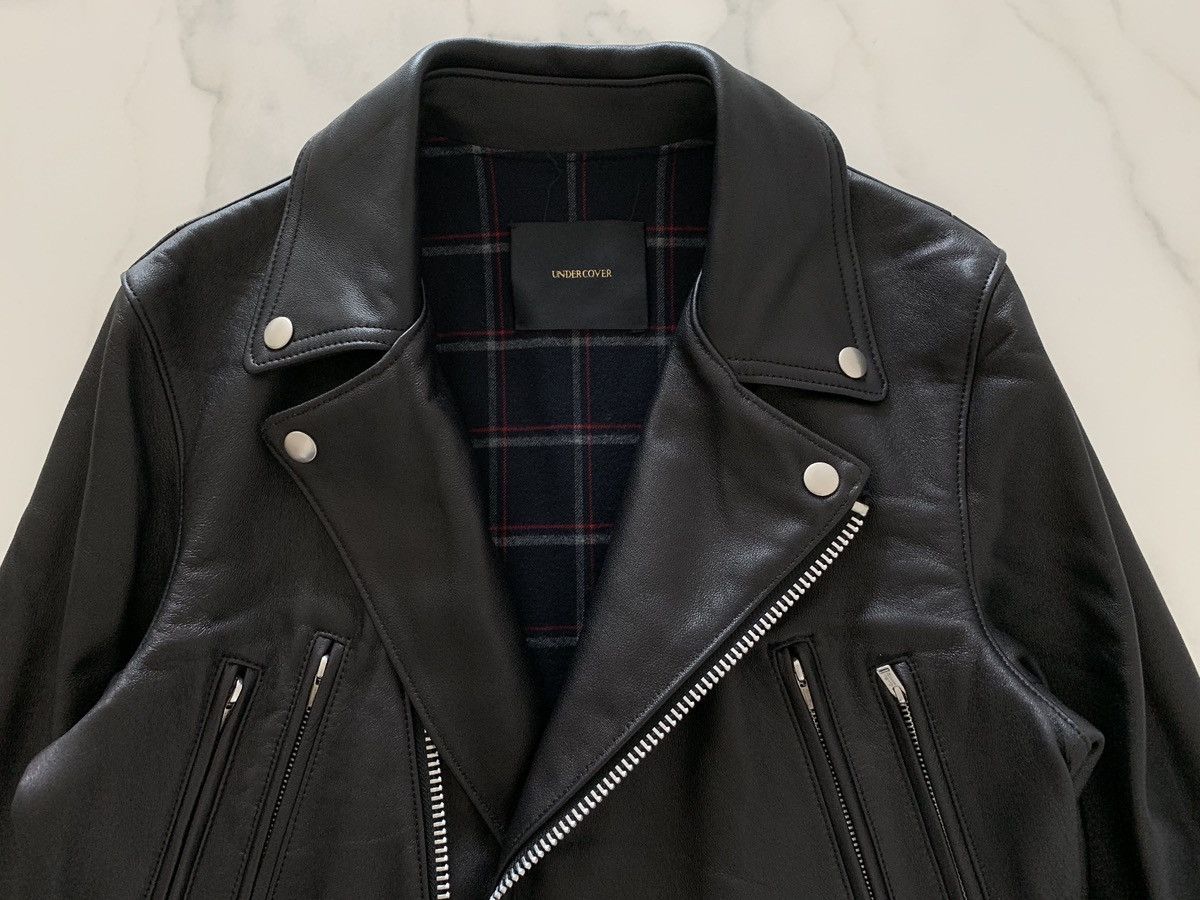 Undercover Undercover Leather Biker Jacket AW2017 Size US M / EU 48-50 / 2 - 6 Thumbnail